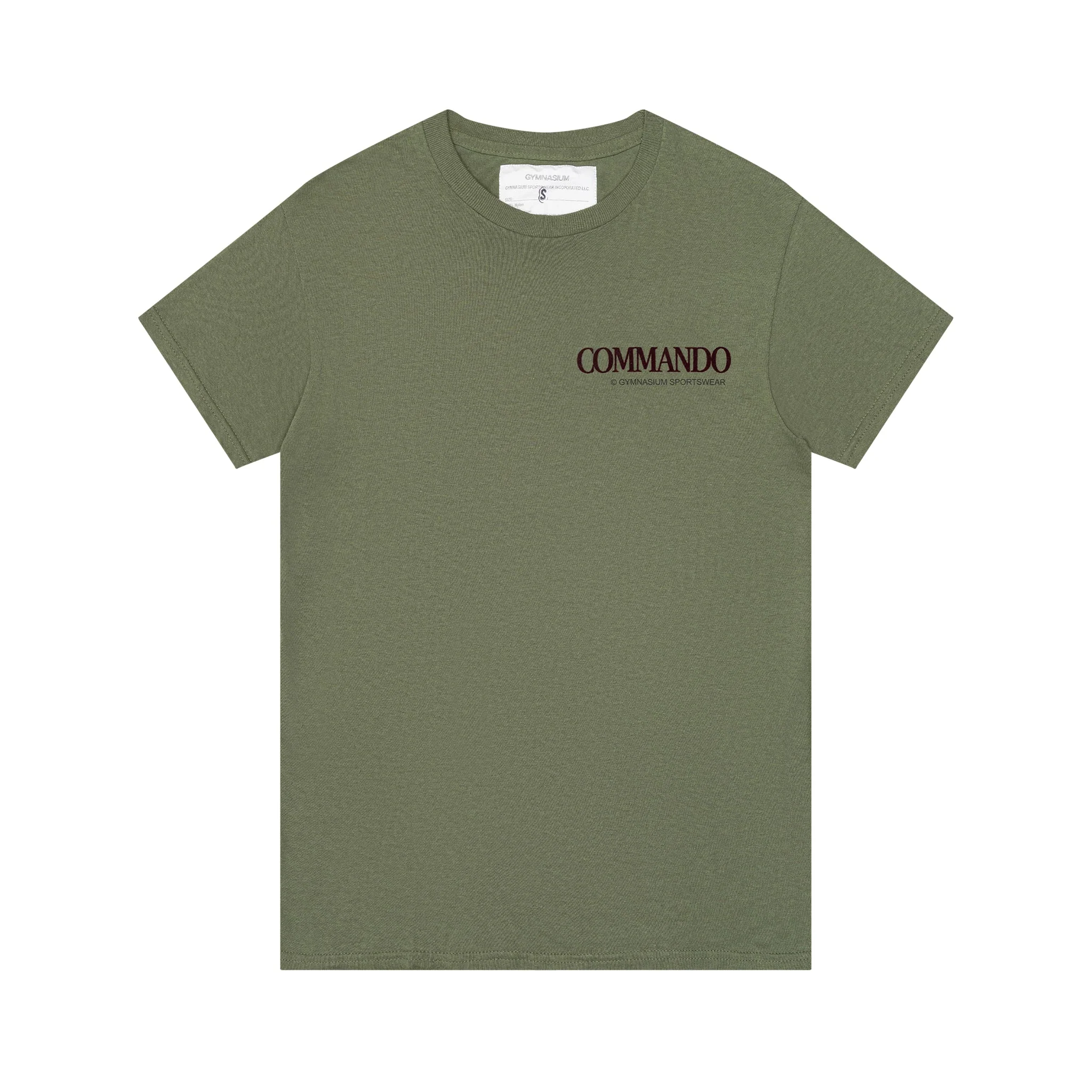 GYMNASIUM THE COMMANDO T-SHIRT IN MILITARY GREEN - Image 2