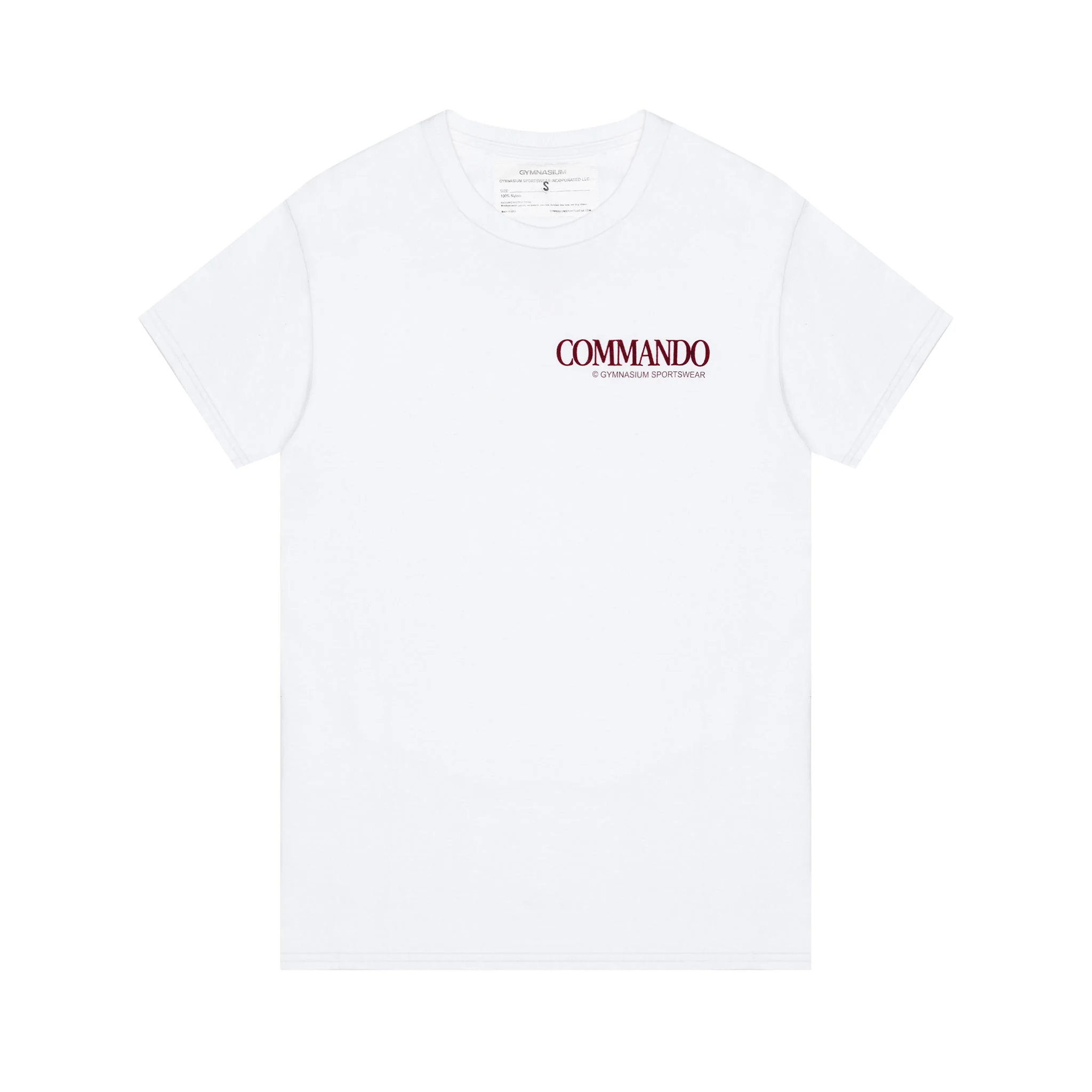 GYMNASIUM THE COMMANDO T-SHIRT IN WHITE - Image 2