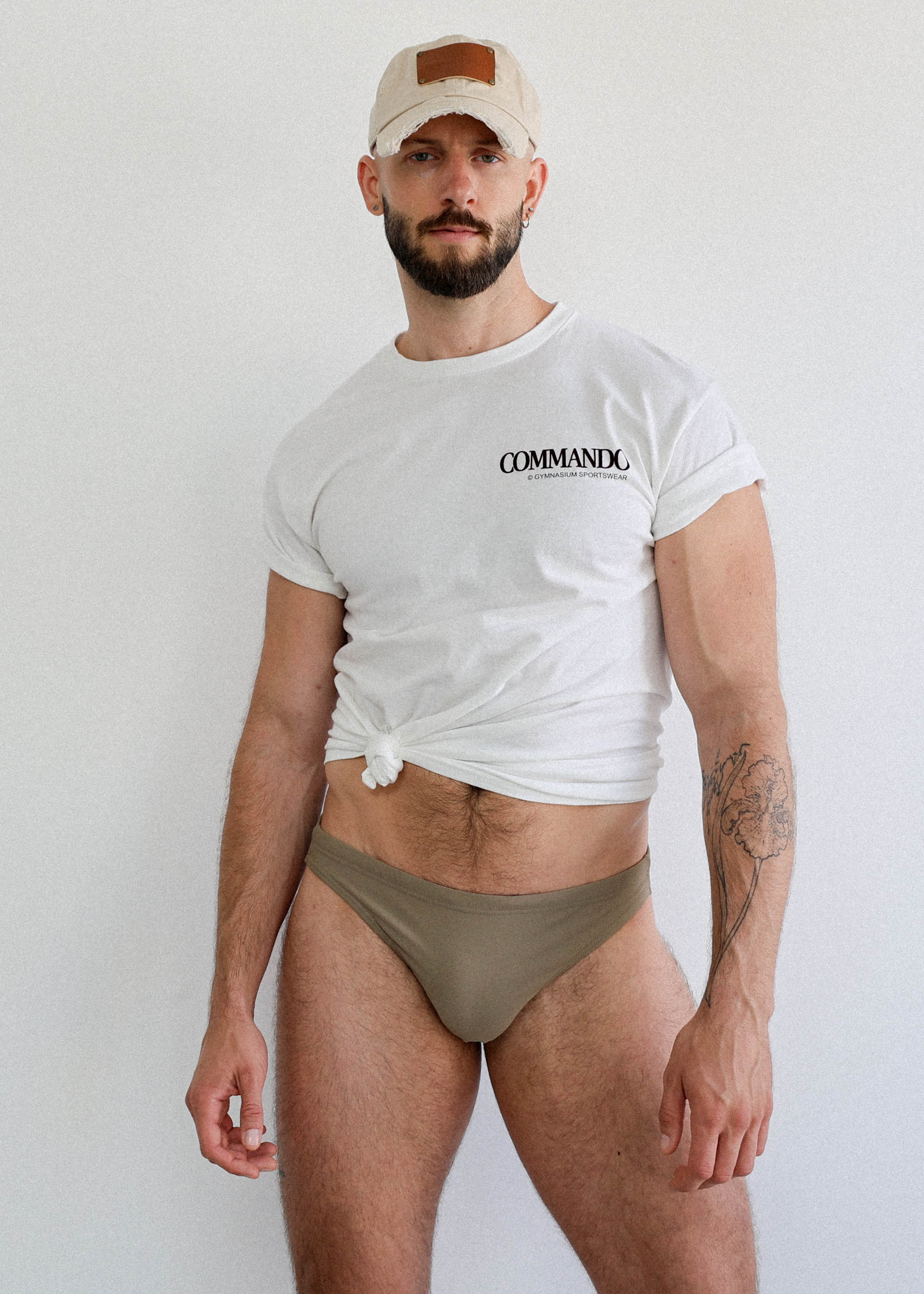 GYMNASIUM THE DISTRESSED CAP KHAKI - Image 2