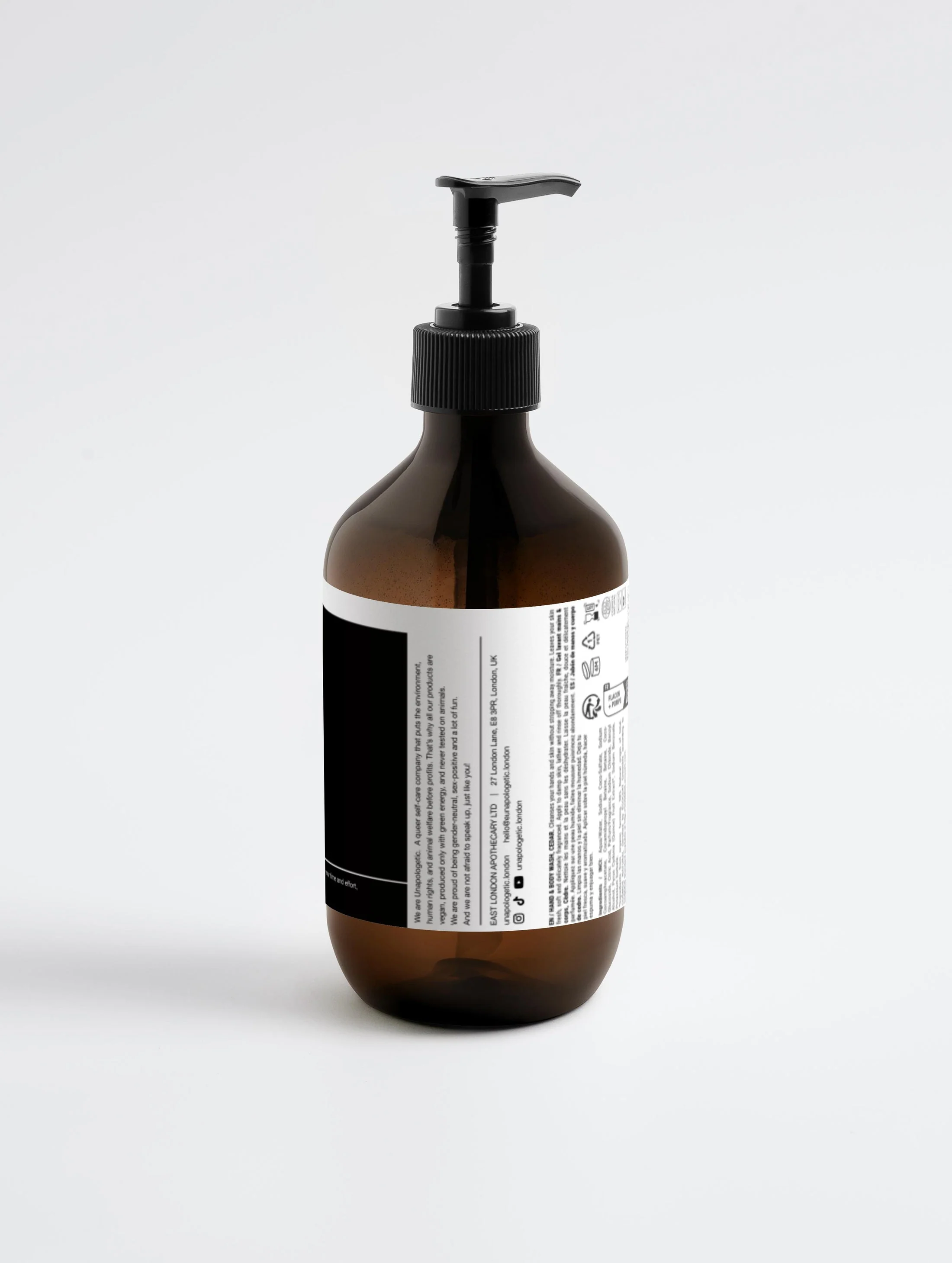 HANDJOB - Peppermint & Dark Cedar Hand Wash - Image 5