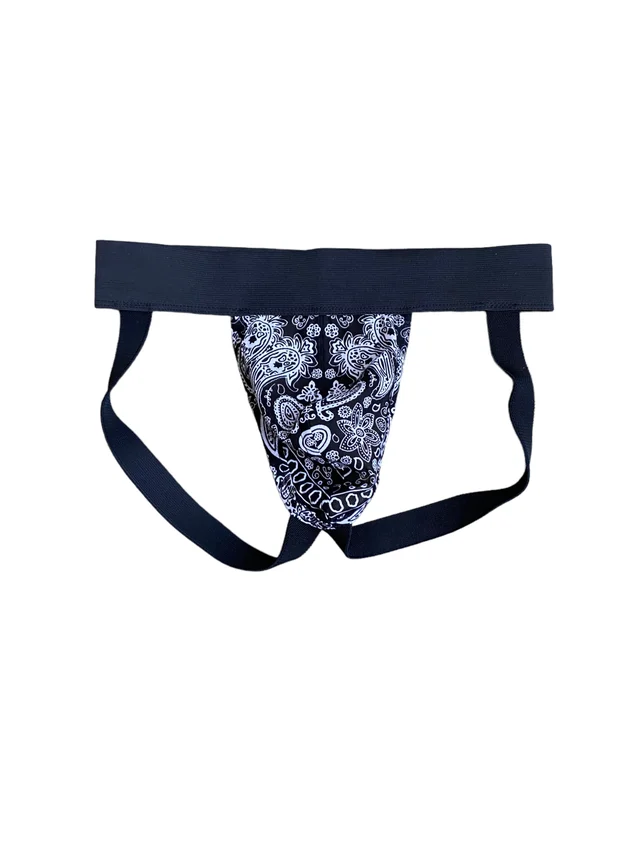 HANKY JOCKSTRAP BLACK BY RIK VILLA - Image 4