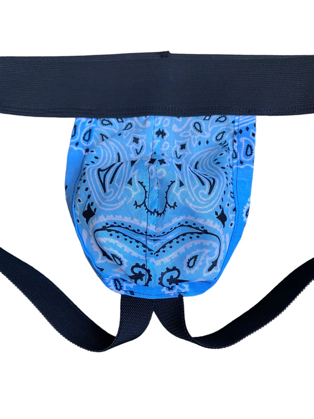 HANKY JOCKSTRAP BLUE BY RIK VILLA - Image 6