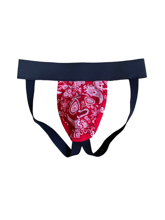 HANKY JOCKSTRAP RED BY RIK VILLA - Image 4