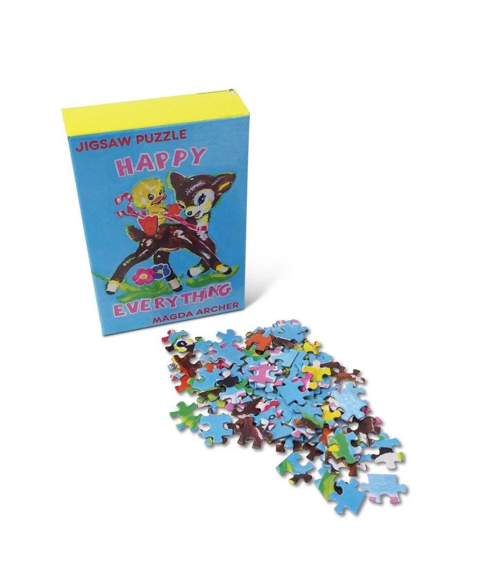 Happy Everything Jigsaw Puzzle by Magda Archer x Third Drawer Down - Image 2