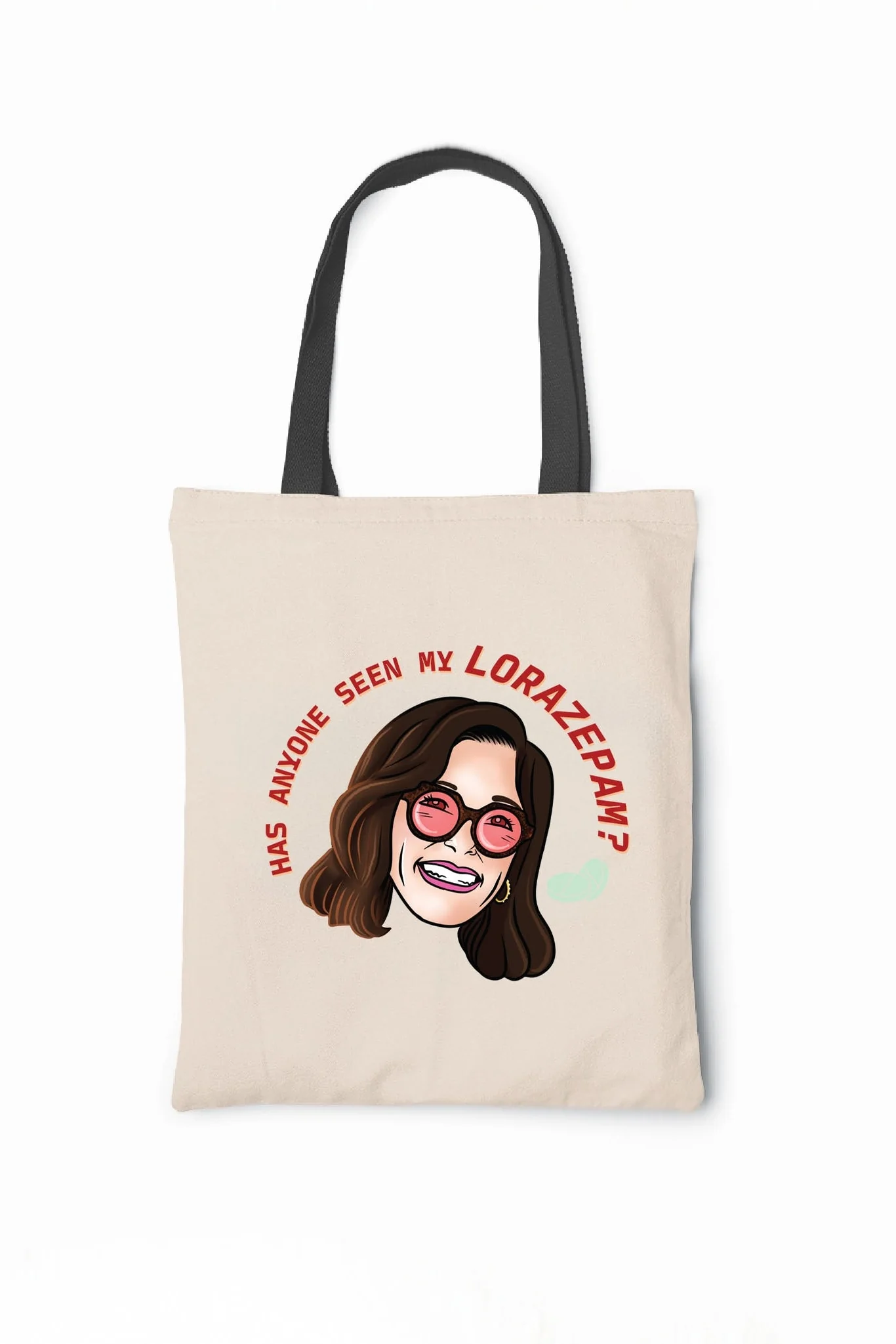 Has Anyone Seen My Lorazepam? White Lotus - Canvas Tote Bag