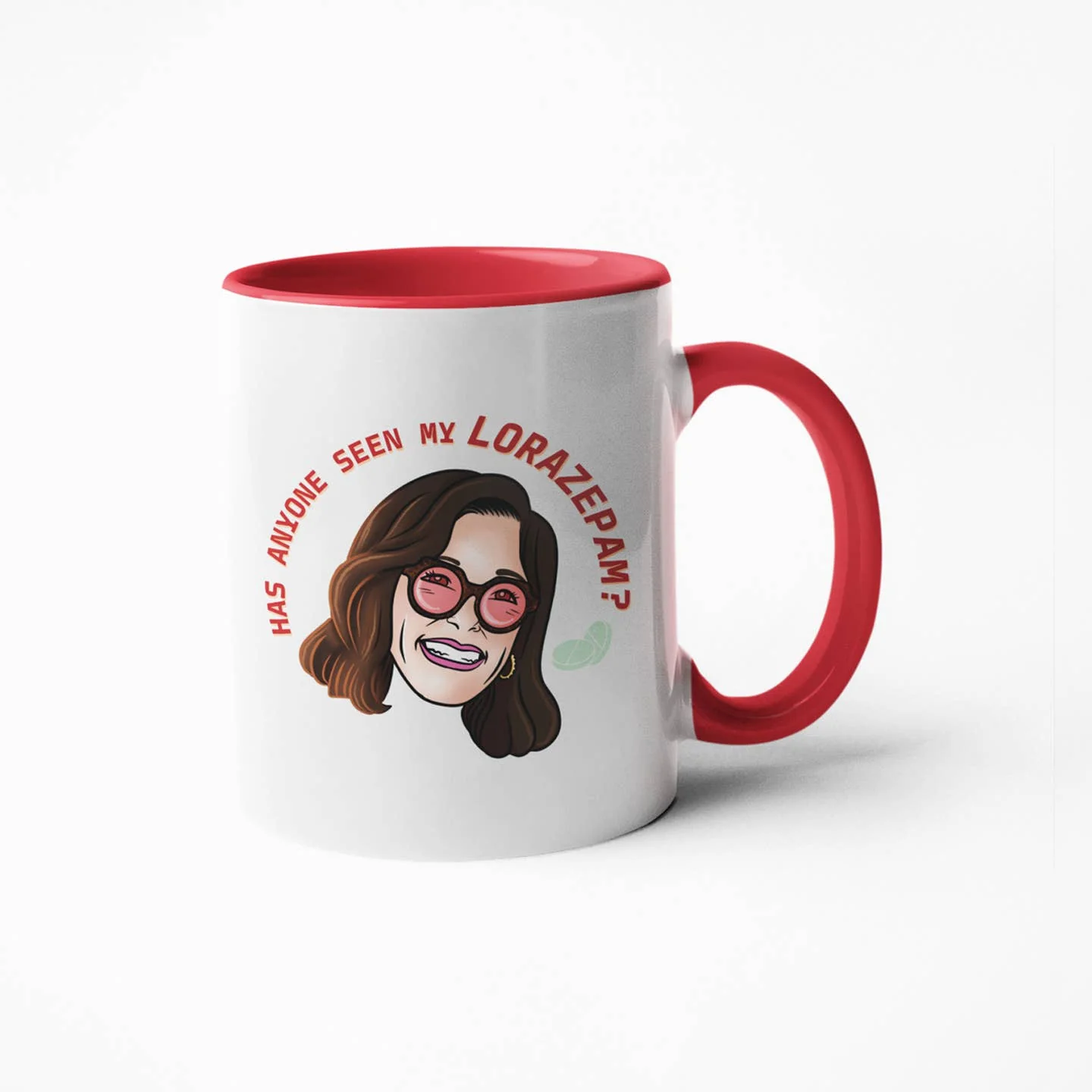 Has Anyone Seen My Lorazepam? - White Lotus Coffee Mug - Image 2