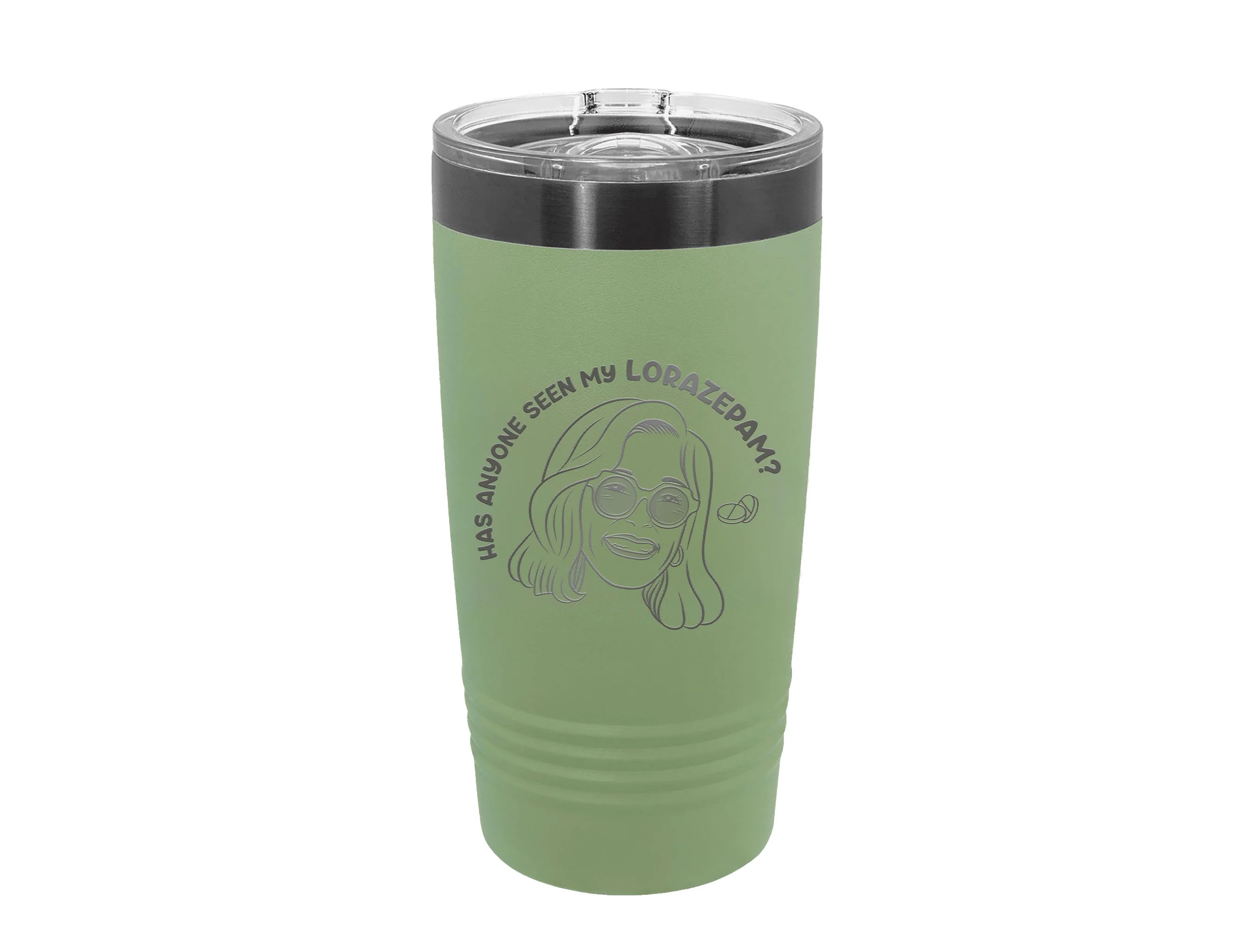 Has Anyone Seen My Lorazepam? White Lotus Insulated Tumbler - Image 5