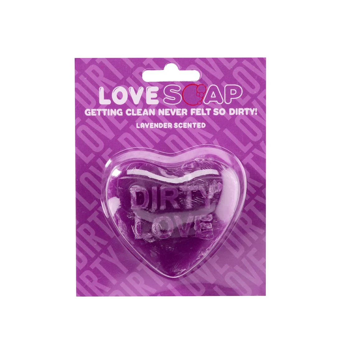 Heart Soap - Dirty Love - Lavender Scented - Image 2