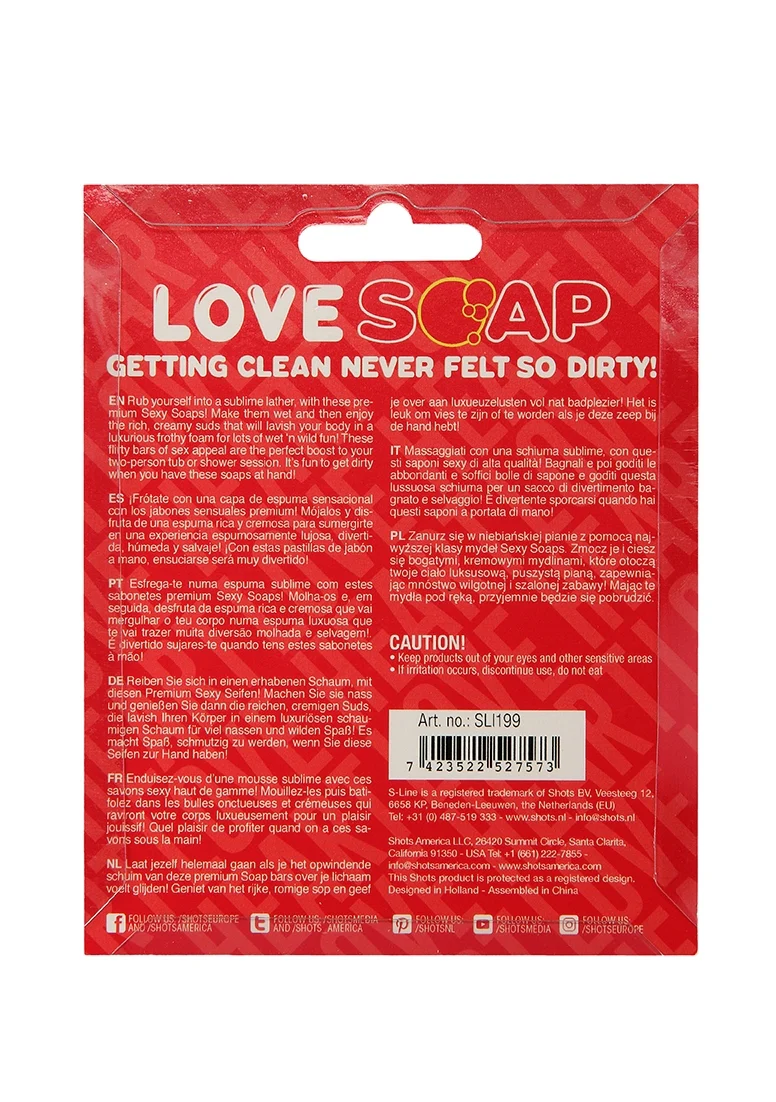 Heart Soap - Love Heart - Rose Scented - Image 3