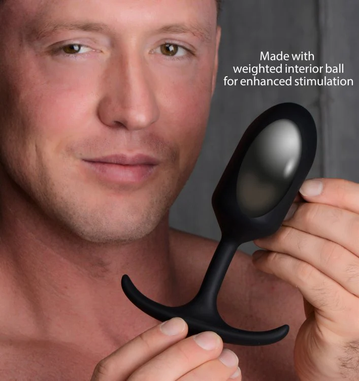 Heavy Hitters Premium Silicone Weighted Anal Plug: S-XL - Image 14