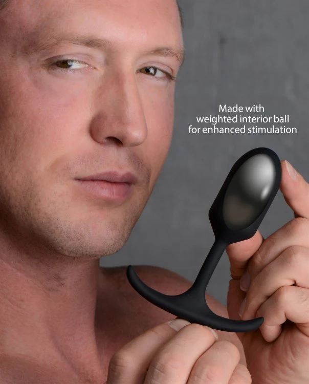 Heavy Hitters Premium Silicone Weighted Anal Plug: S-XL - Image 16
