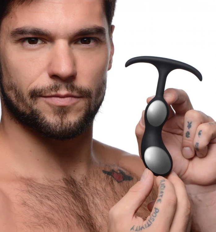 Heavy Hitters Premium Silicone Weighted Prostate Plugs: S-XL - Image 2
