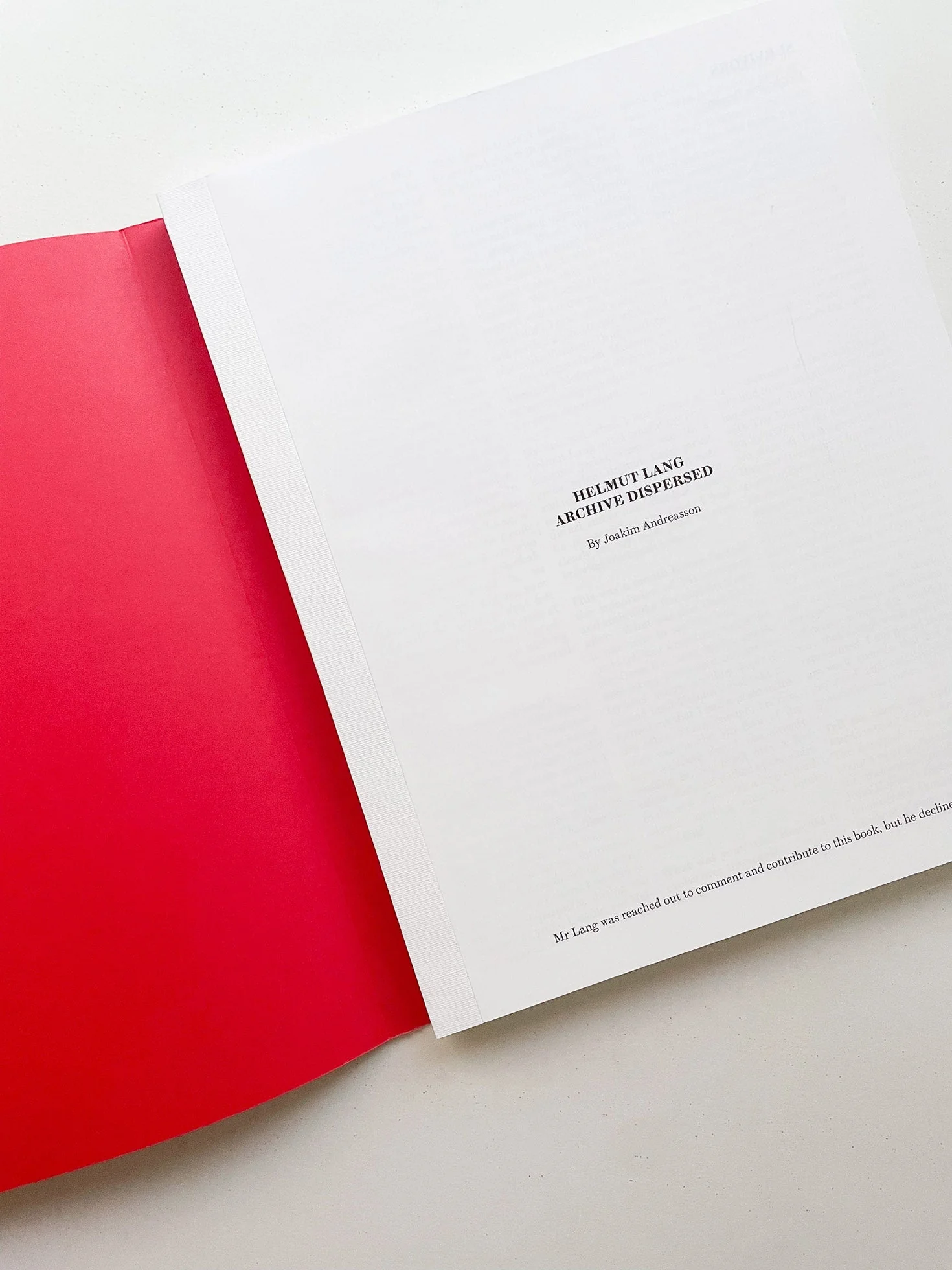 HELMUT LANG ARCHIVE DISPERSED BY JOAKIM ANDREASSON - Image 13