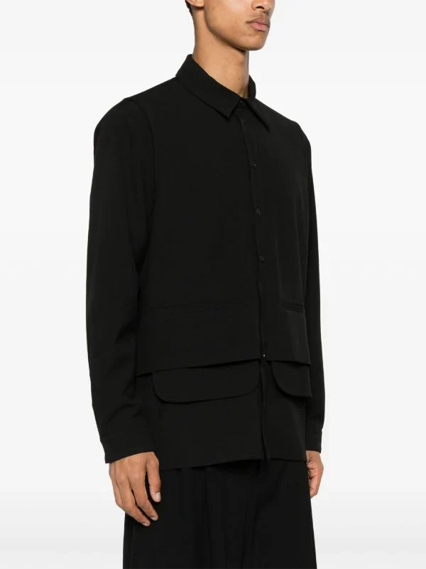 Henrik Vibskov ANTS SHIRT - BLACK - Image 10