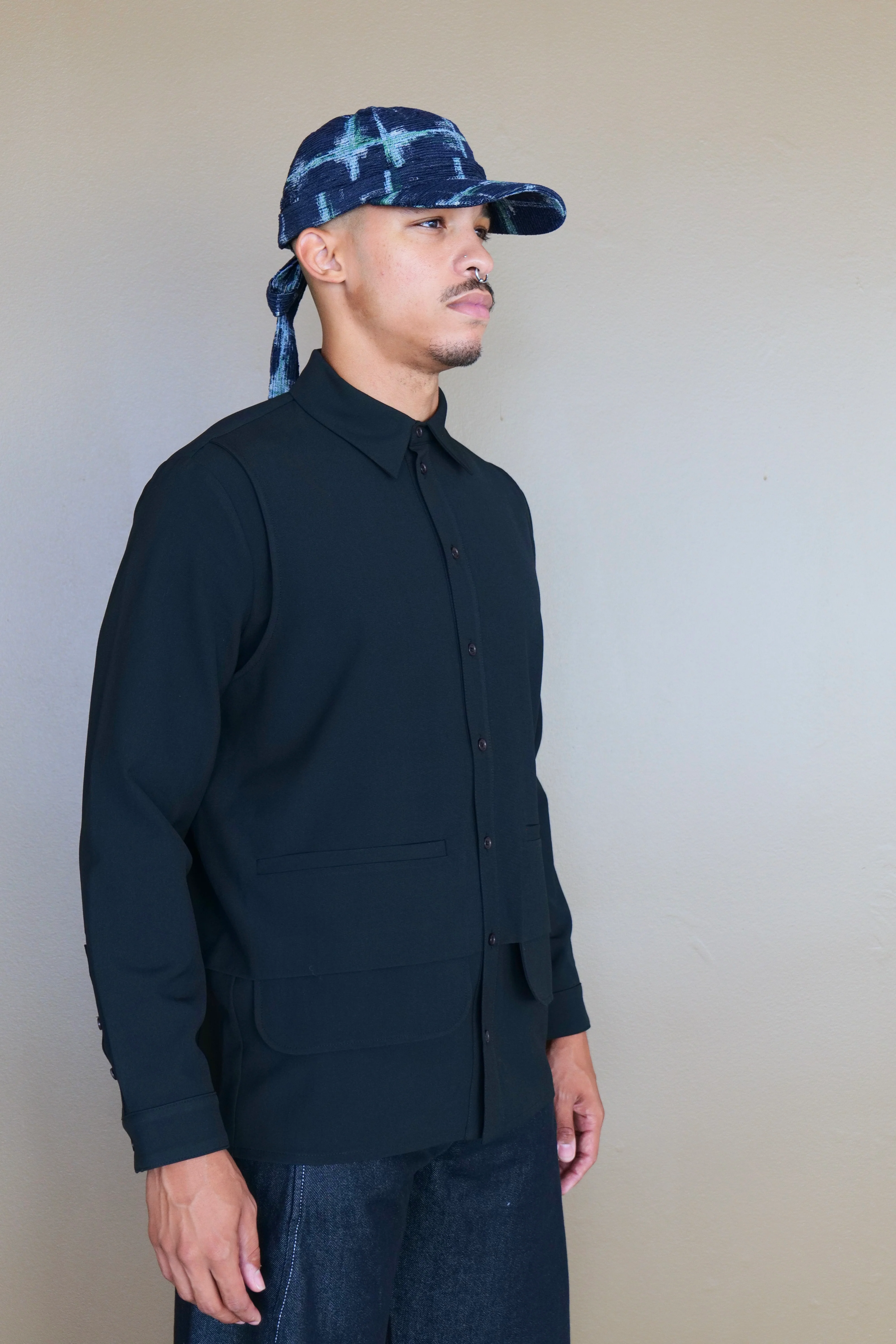 Henrik Vibskov ANTS SHIRT - BLACK - Image 3