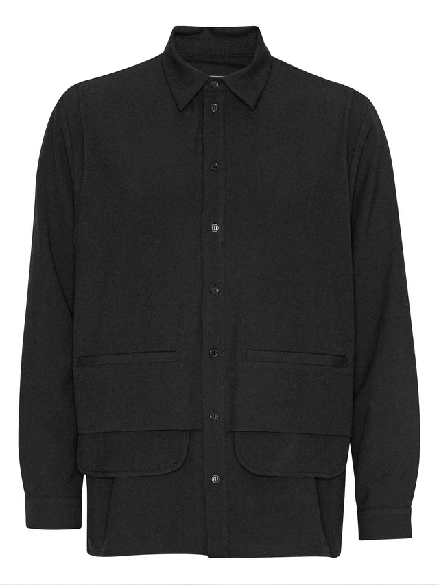 Henrik Vibskov ANTS SHIRT - BLACK - Image 7