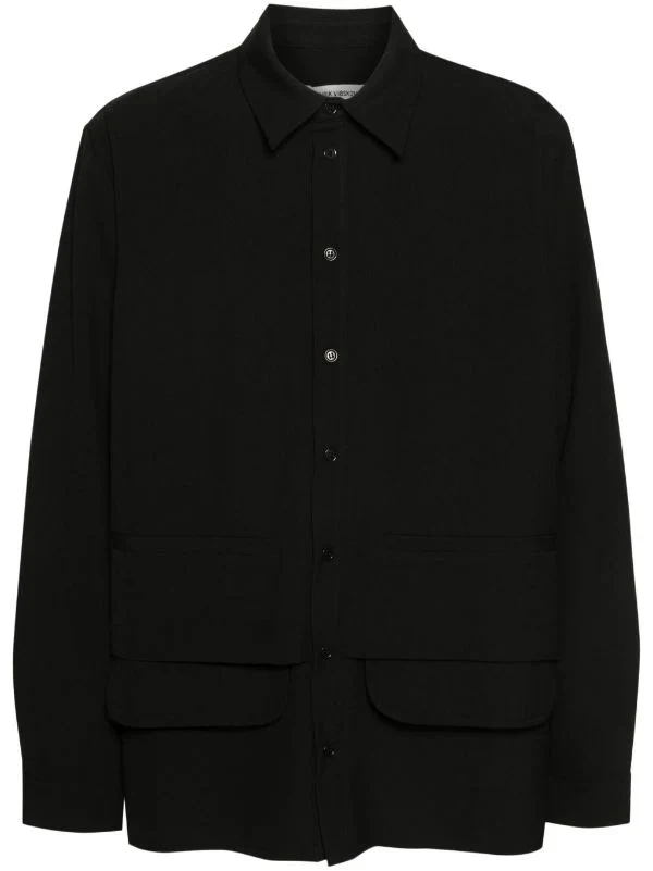 Henrik Vibskov ANTS SHIRT - BLACK - Image 8
