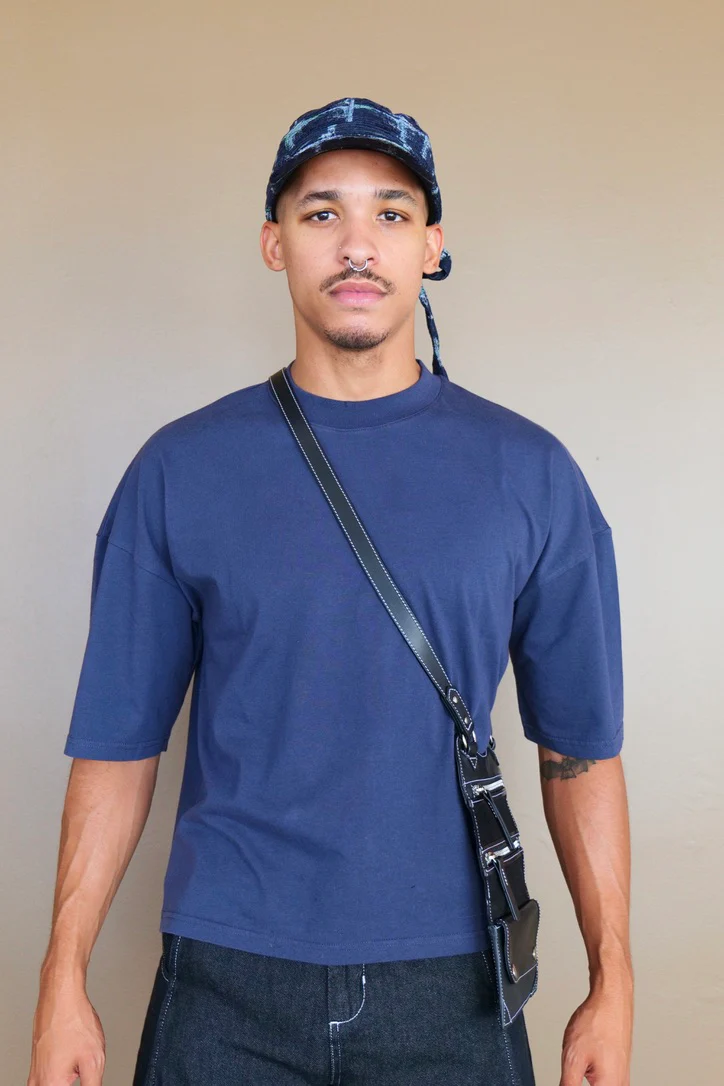 Henrik Vibskov BIG POT POWER TEE - NAVY - Image 2