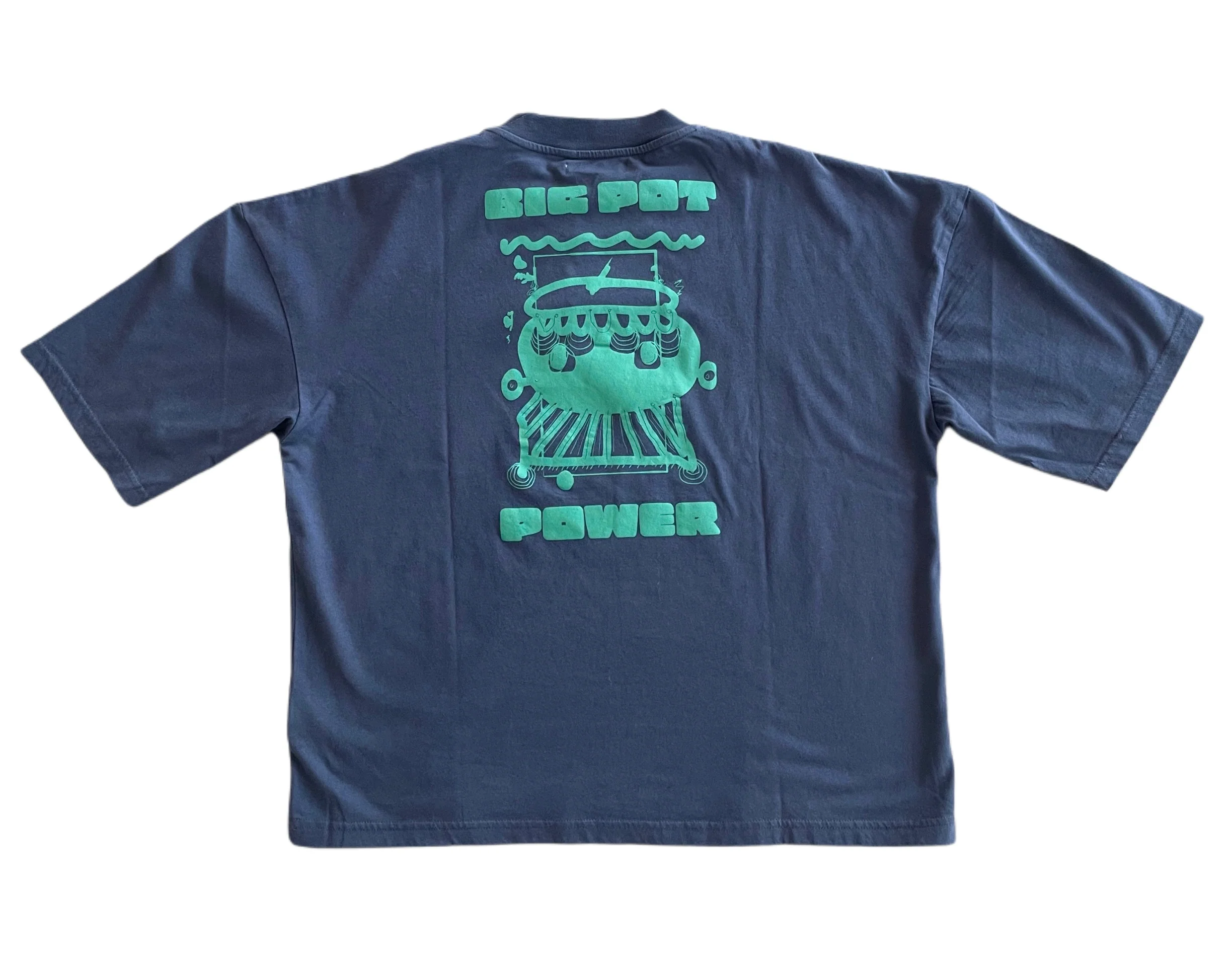 Henrik Vibskov BIG POT POWER TEE - NAVY - Image 5