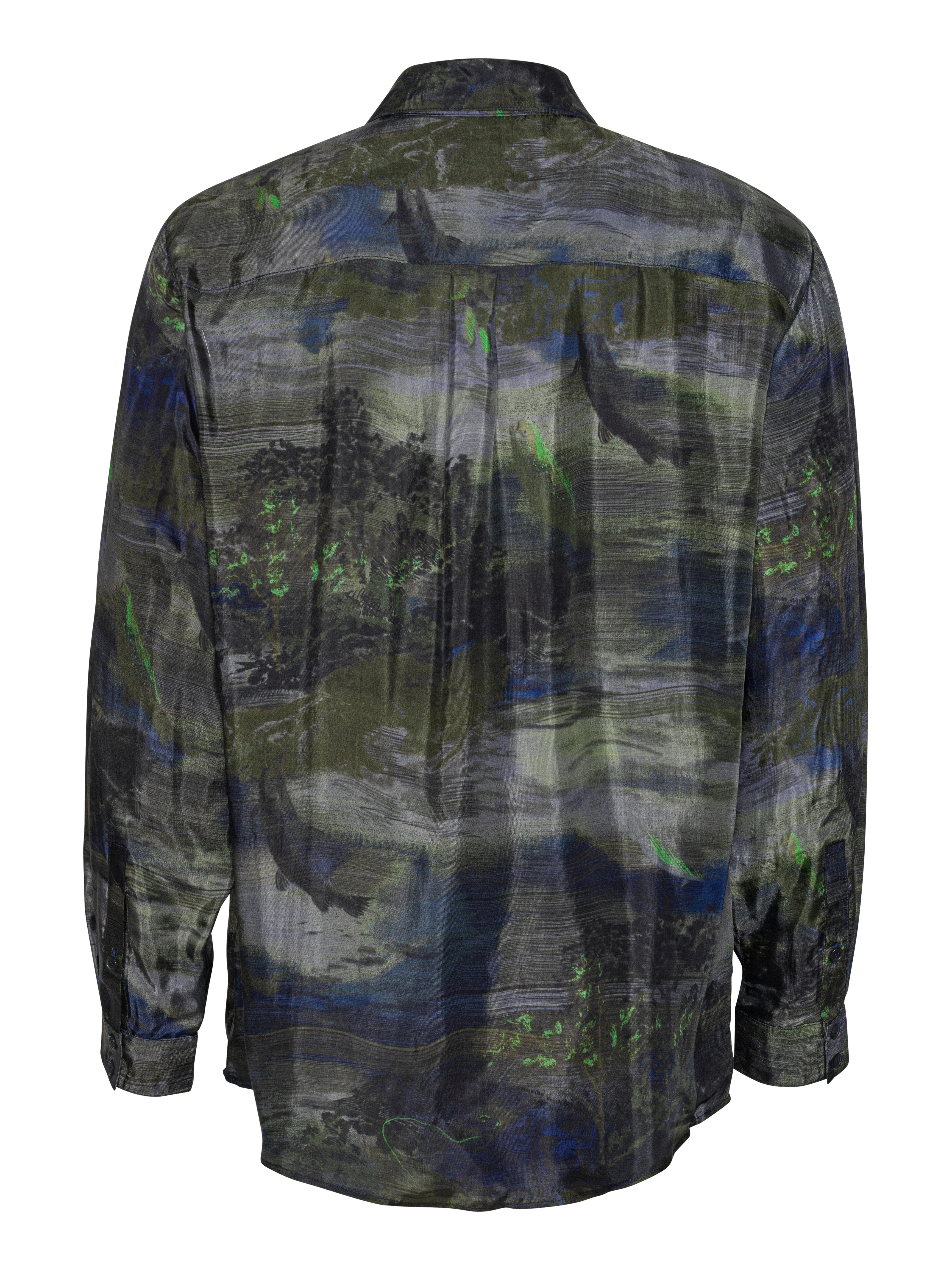 Henrik Vibskov Block Shirt Fishes Light - Image 3