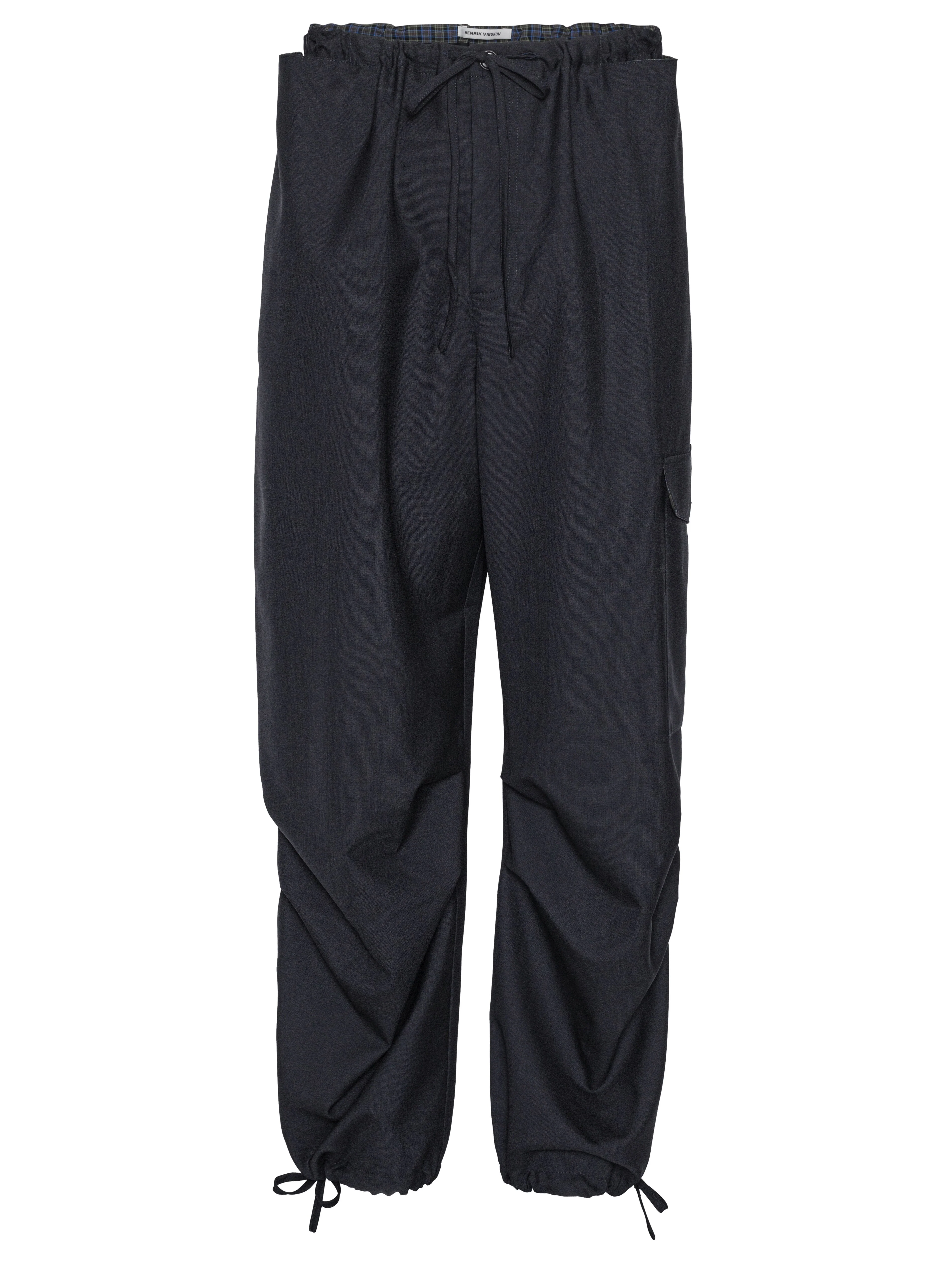 Henrik Vibskov Field Pants Tropical Navy - Image 2