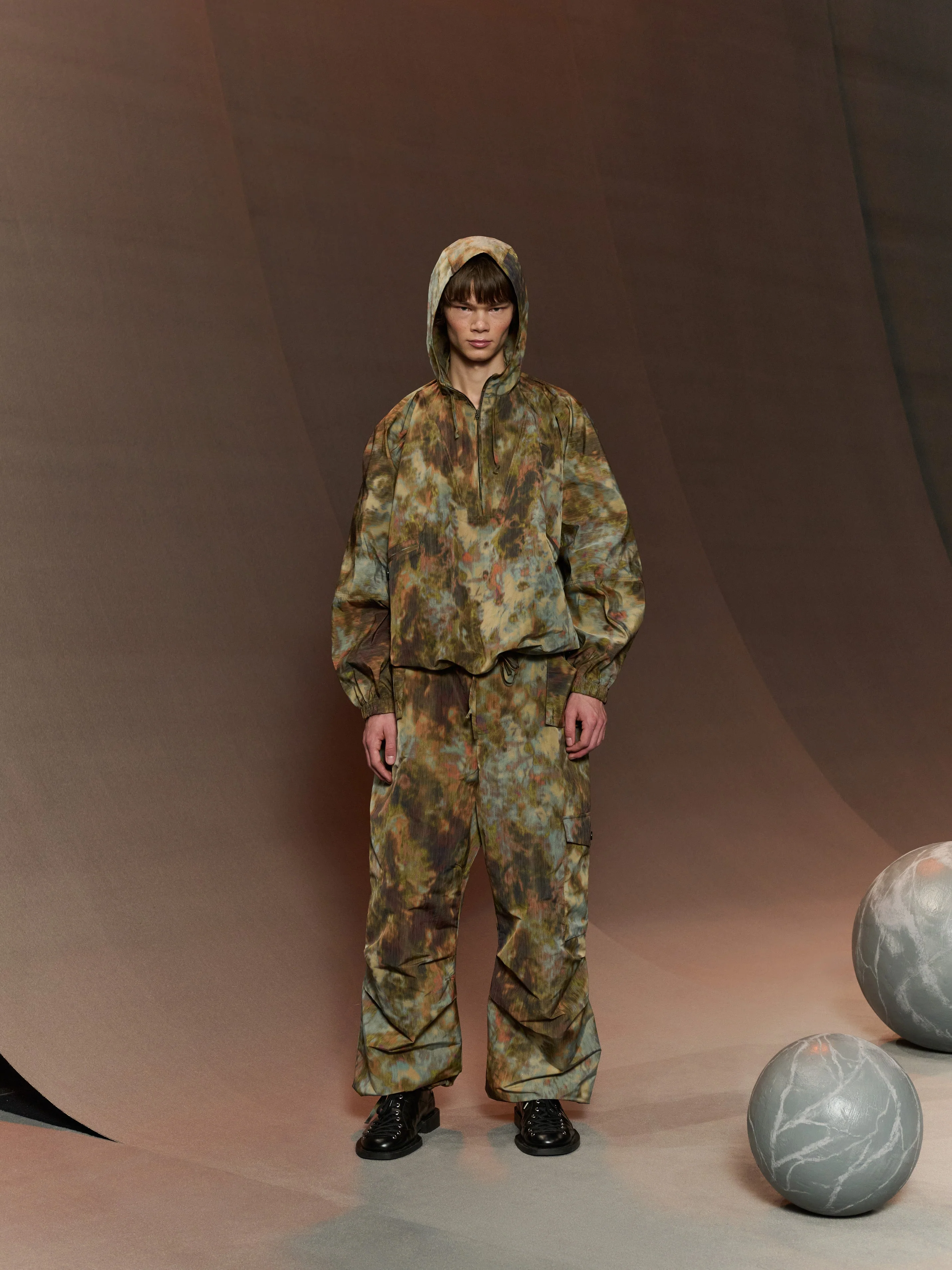 Henrik Vibskov Flat Anorak Camouflage - Image 3