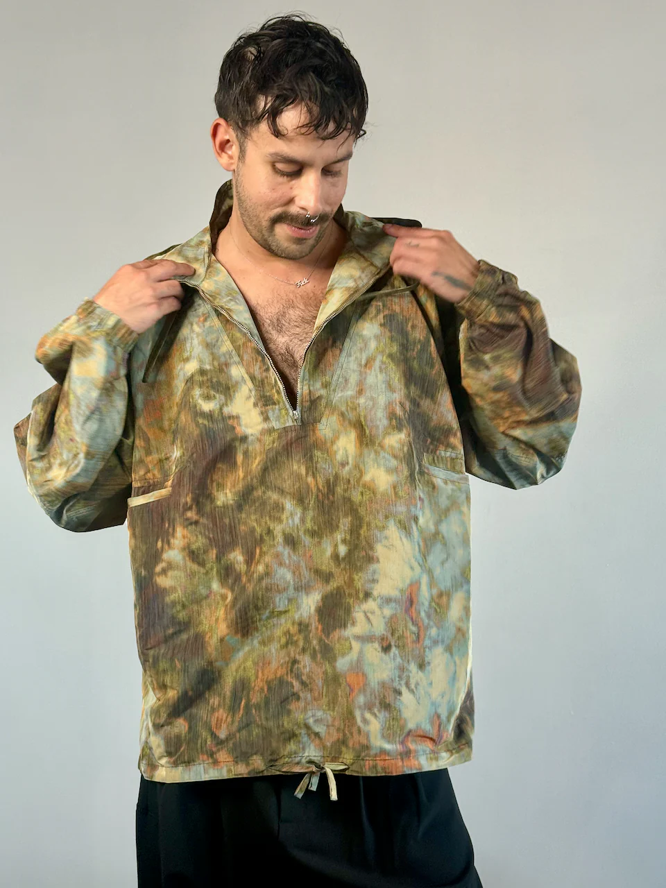 Henrik Vibskov Flat Anorak Camouflage - Image 7