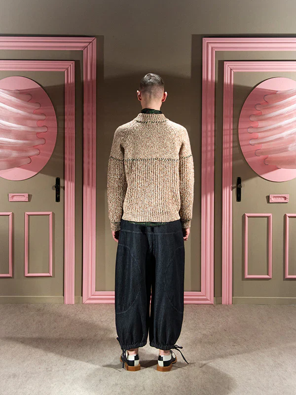 Henrik Vibskov STITCH JUMPER - FALL MIX - Image 6