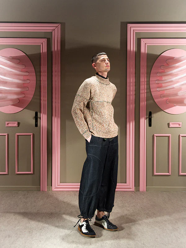 Henrik Vibskov STITCH JUMPER - FALL MIX - Image 7