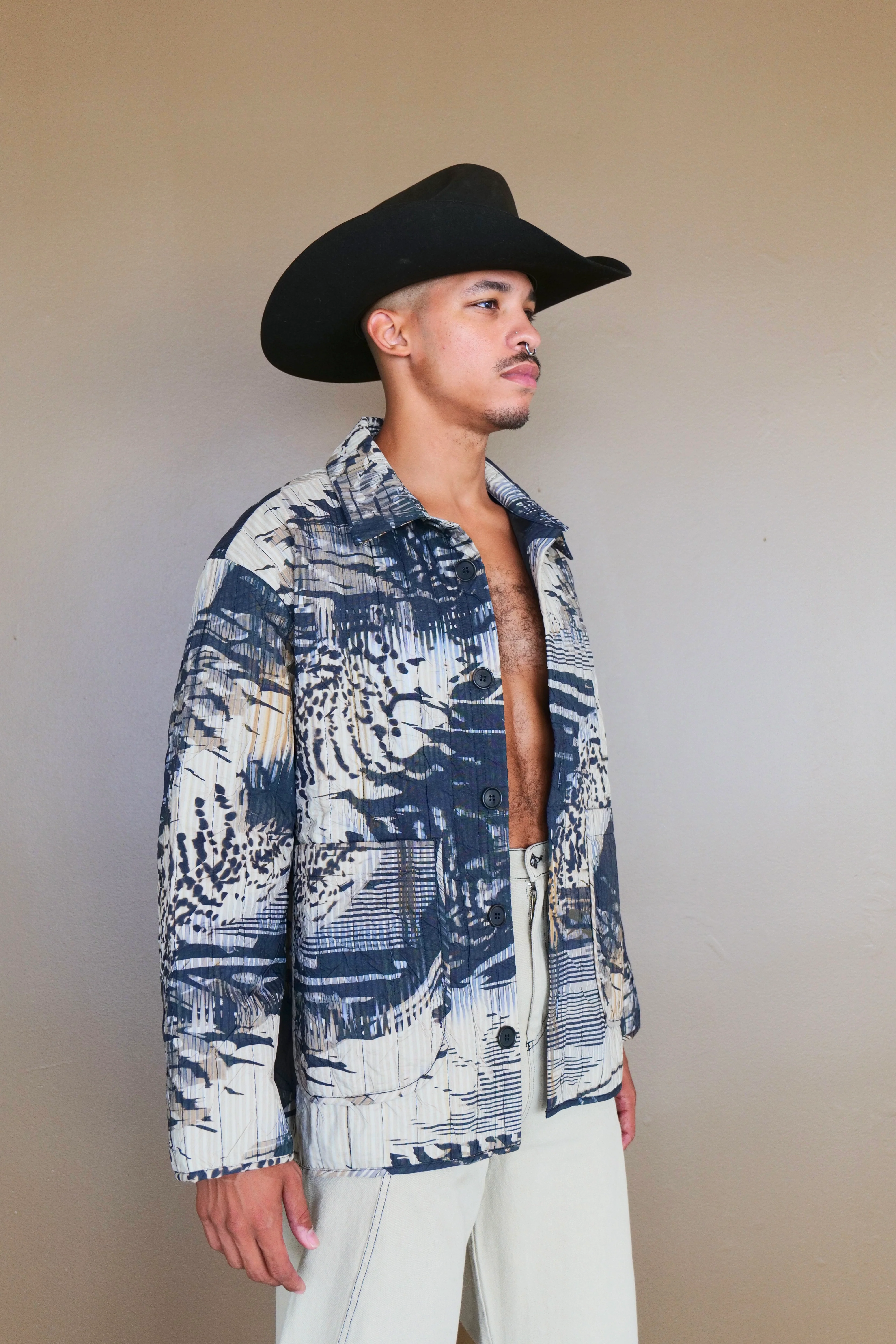 Henrik Vibskov WHEEL JACKET - BEIGE SHADOW WING - Image 2