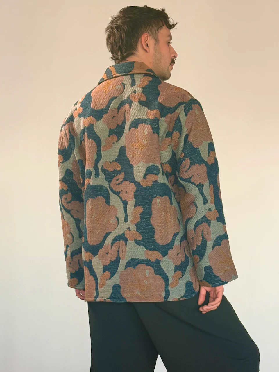 Henrik Vibskov Wheel Jacket Goat Navy - Image 14