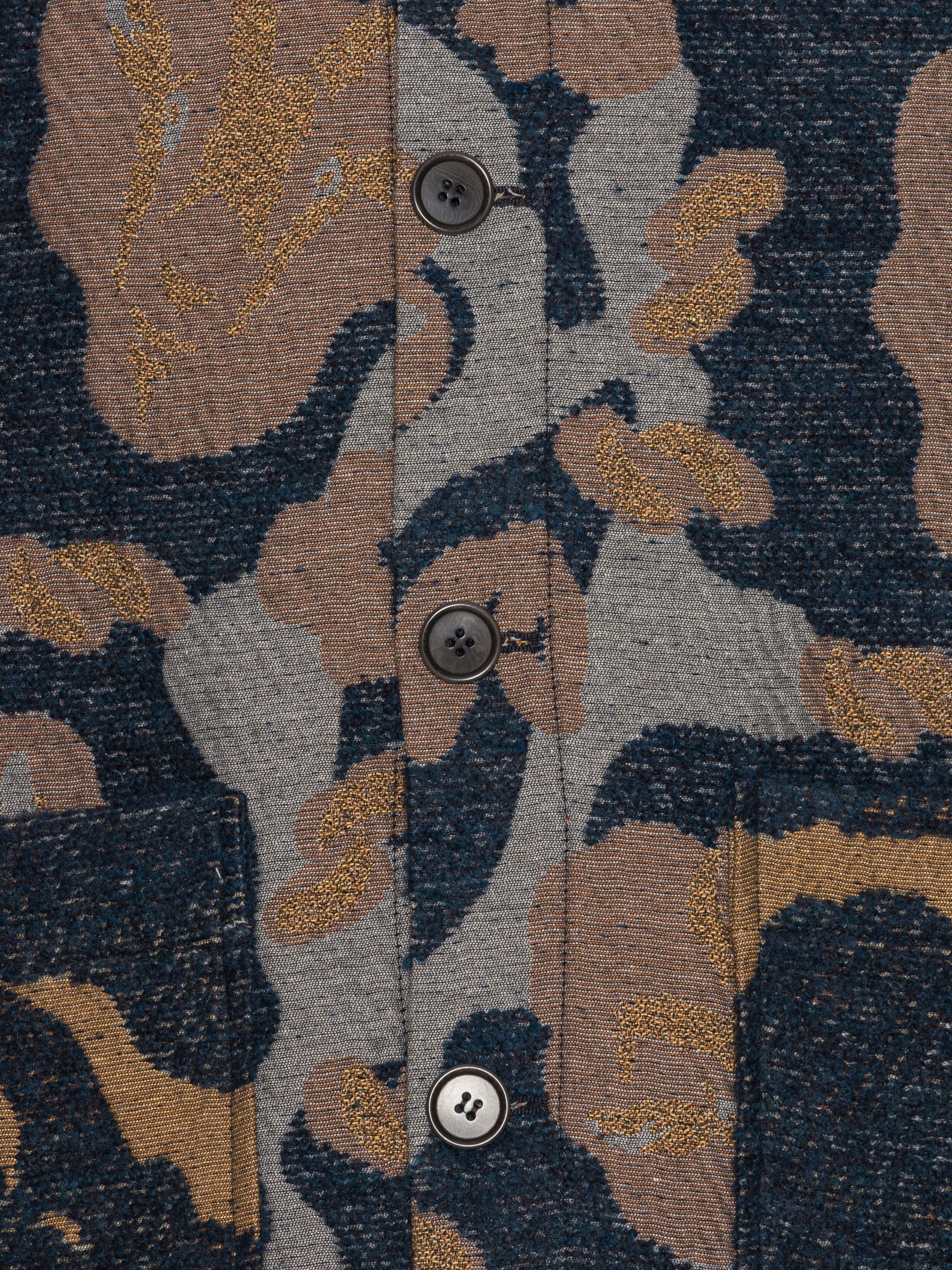 Henrik Vibskov Wheel Jacket Goat Navy - Image 4
