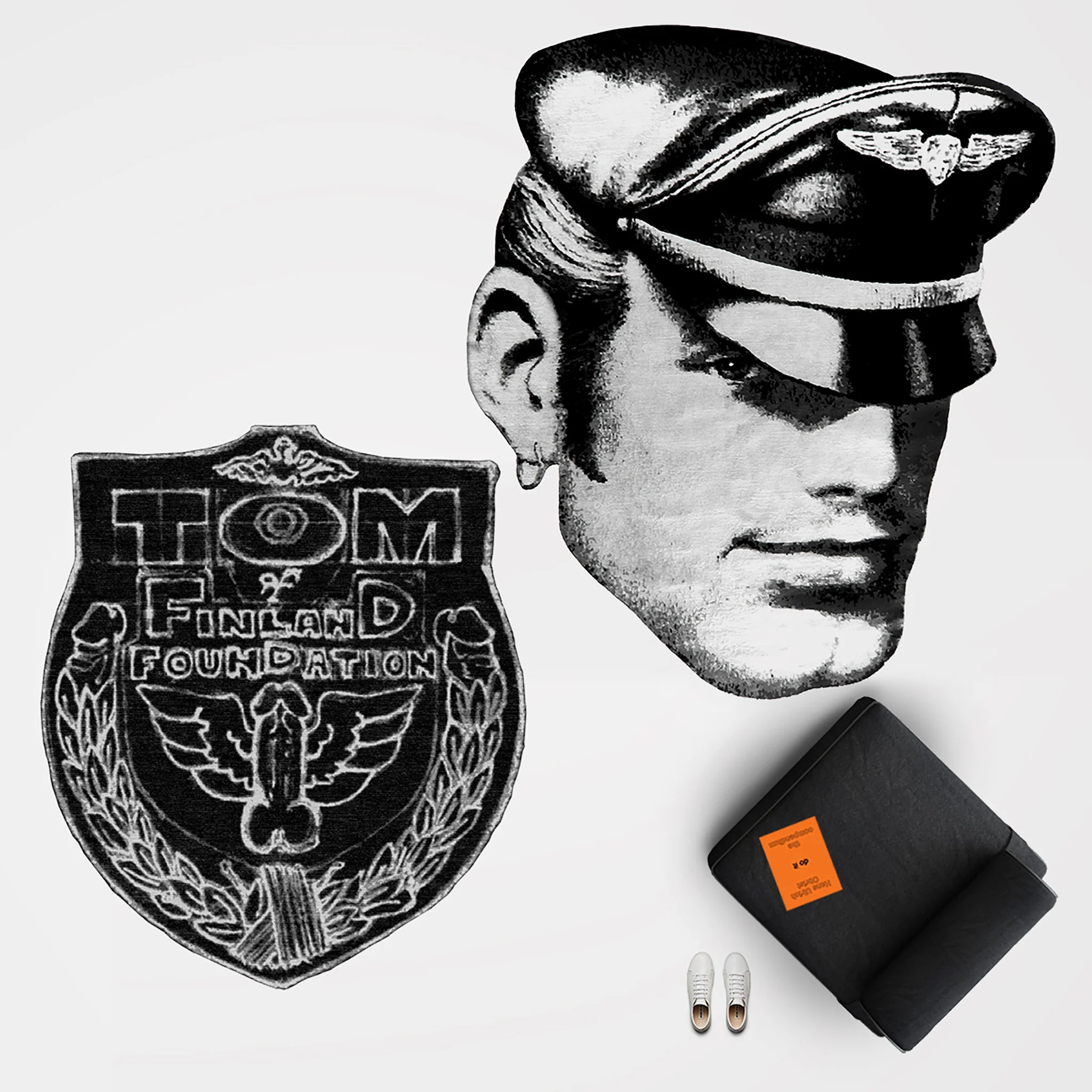 Henzel Studio Heritage: Tom of Finland, 1989 / 2016 Hand Knotted Rug - Image 3