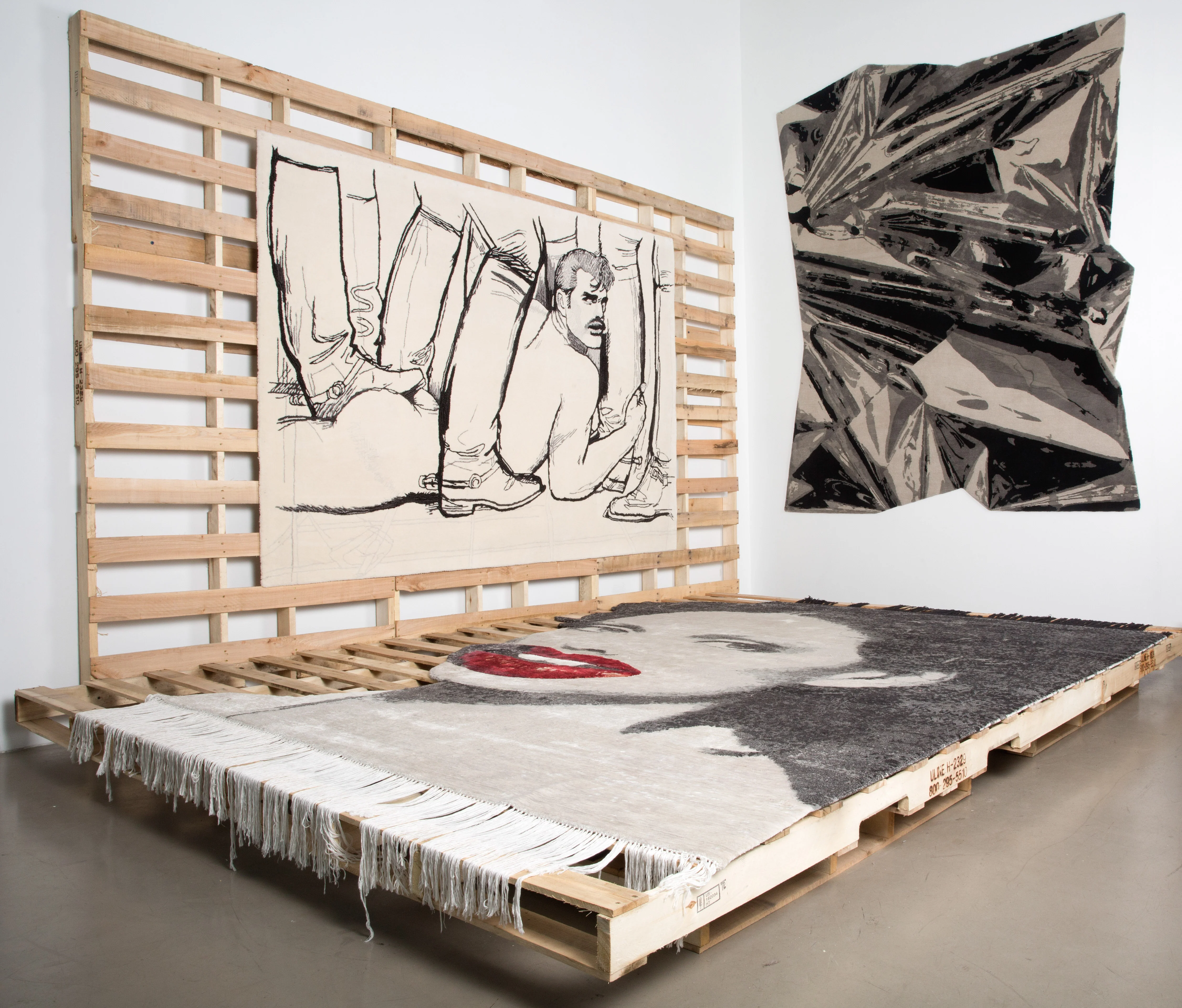Henzel Studio Heritage: Tom of Finland, Untitled, 1982, Handtufted Rug - Image 3