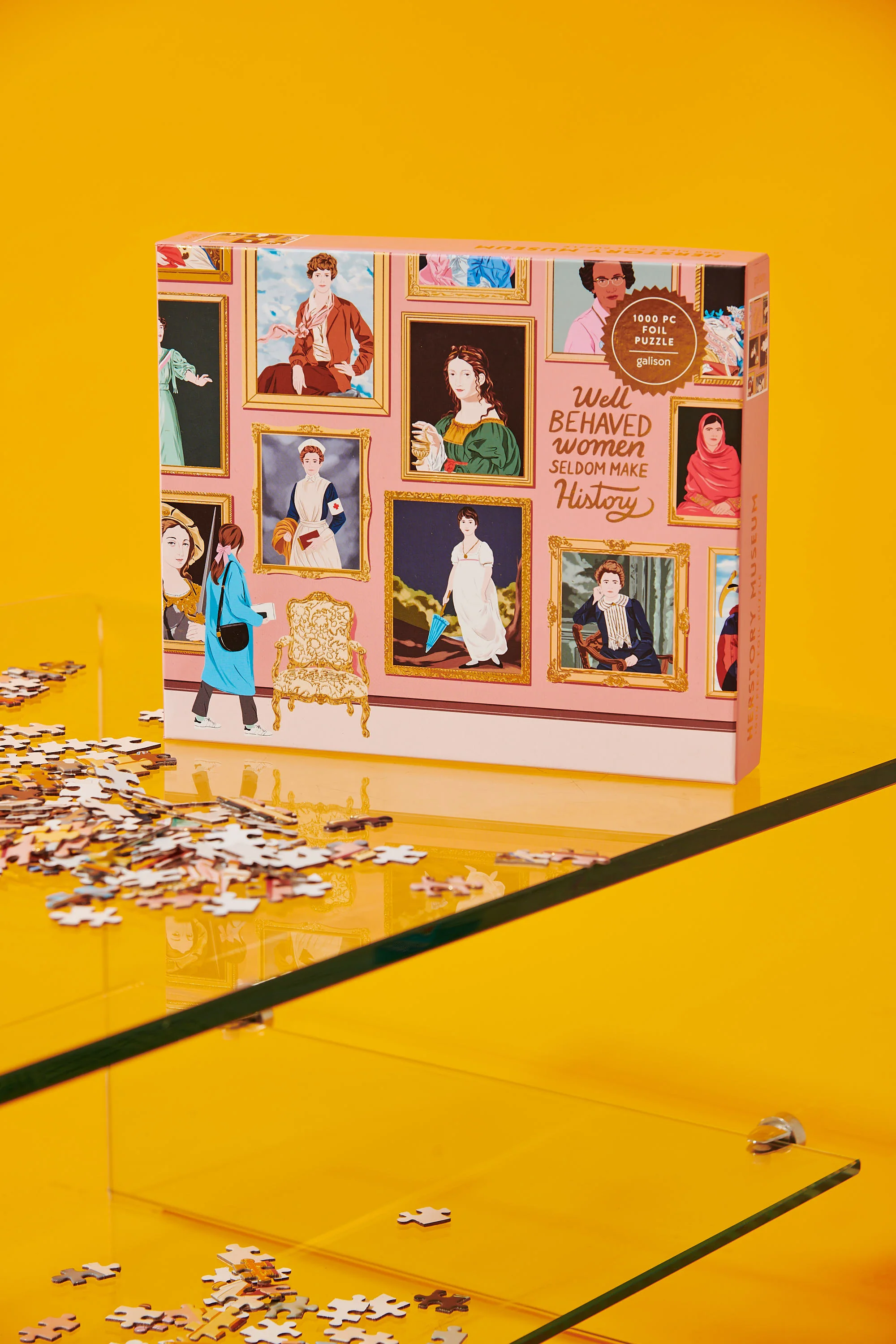 Herstory Museum 1000 Piece Foil Jigsaw Puzzle - Image 5