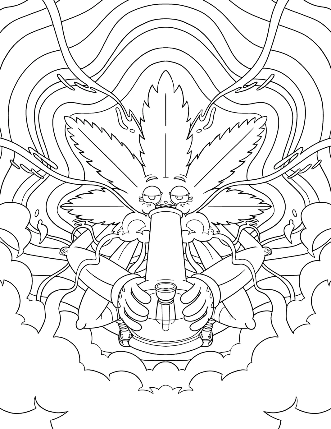 High Af Coloring Book - Image 2