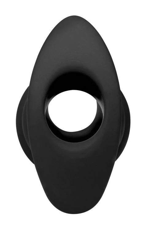 Hive Ass Tunnel Silicone Ribbed Hollow Anal Plug - Large - Image 7