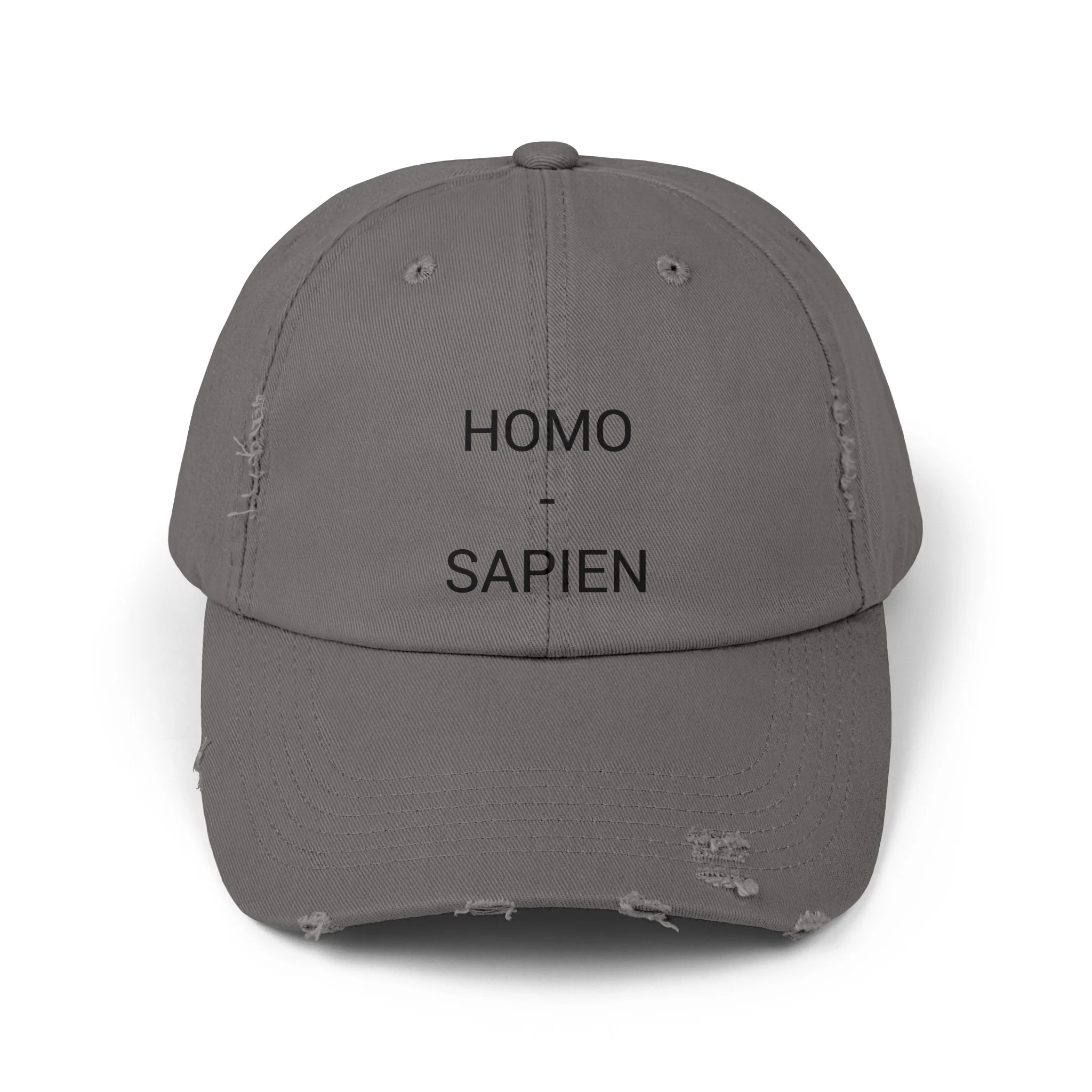 HOMO-SAPIEN Distressed Cap in 6 colors - Image 4