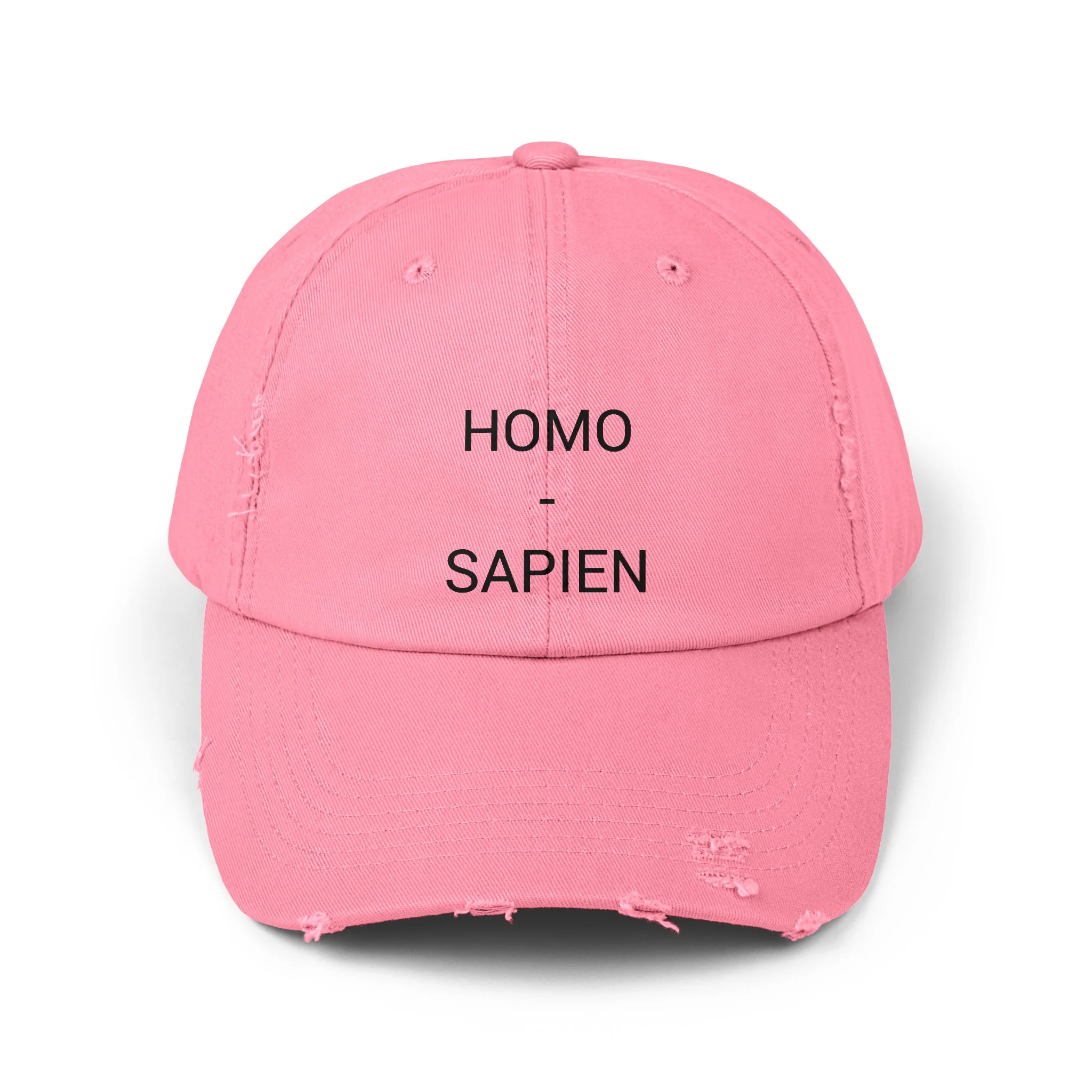 HOMO-SAPIEN Distressed Cap in 6 colors - Image 7