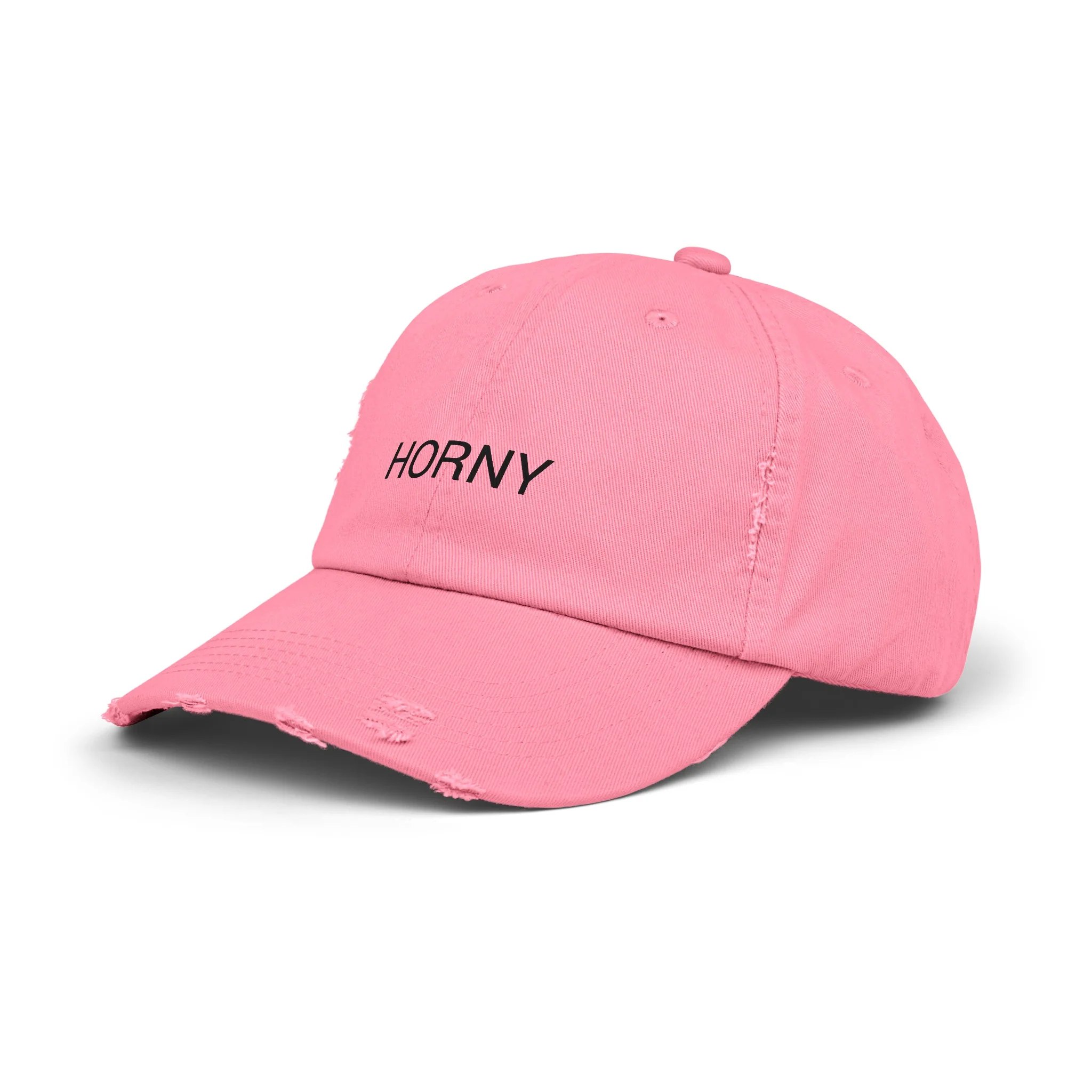 HORNY Distressed Cap in 6 colors - Image 38