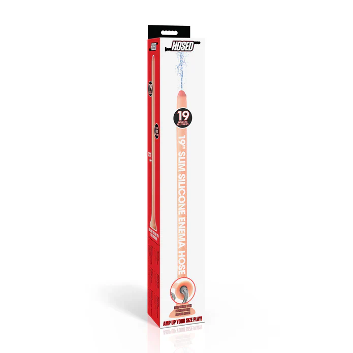 Hosed 15" Thick Silicone Enema Hose - Image 7