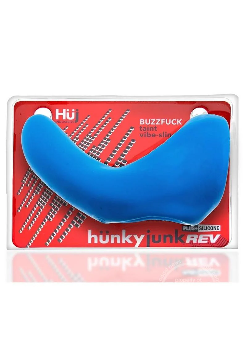 Hunkyjunk Buzzfuck Reverb Vibrating Taintsling - Teal Ice - Image 2
