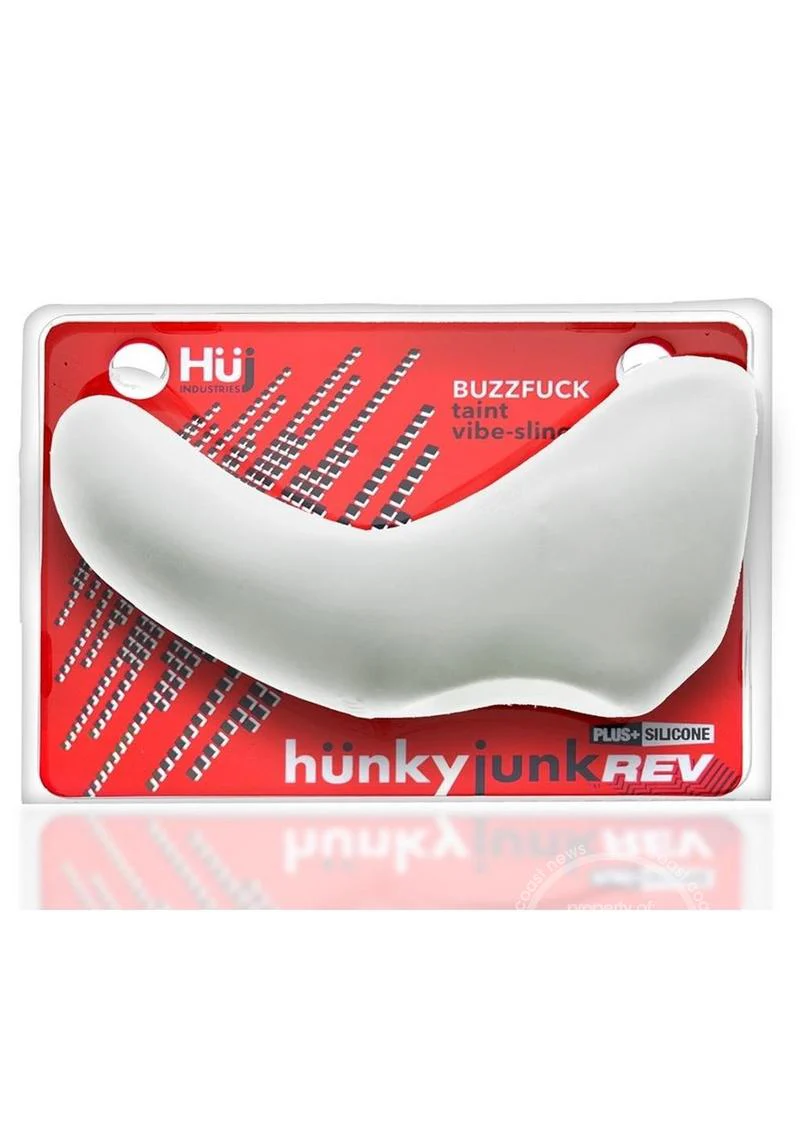 Hunkyjunk Buzzfuck Reverb Vibrating Taintsling - White Ice - Image 2