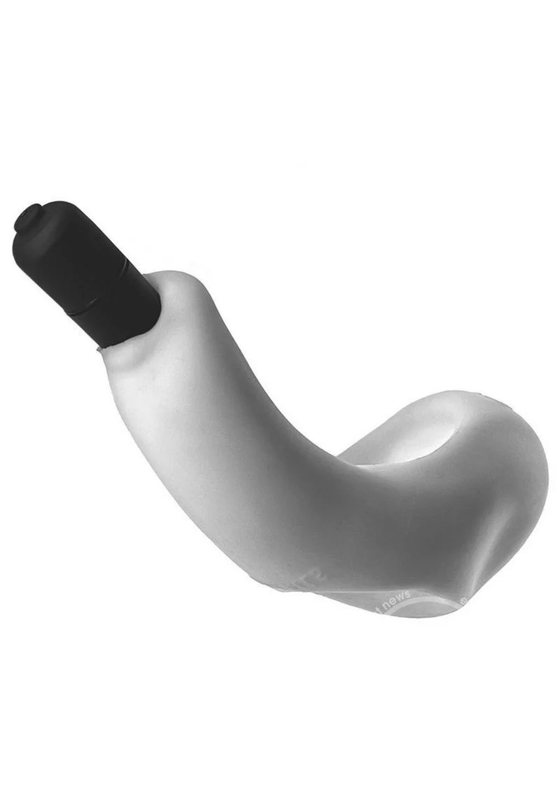 Hunkyjunk Buzzfuck Reverb Vibrating Taintsling - White Ice - Image 4