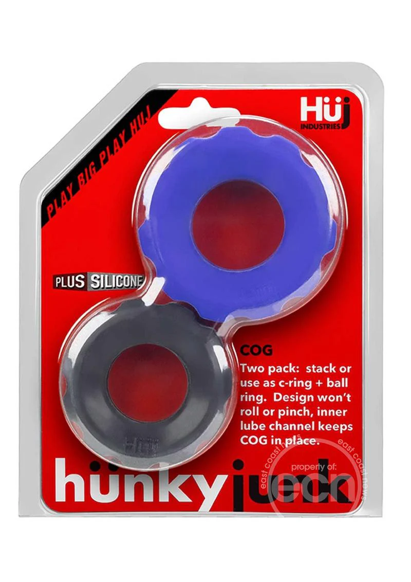 Hünkyjunk COG 2 Size C-Ring Pack Cobalt/Tar - Image 3