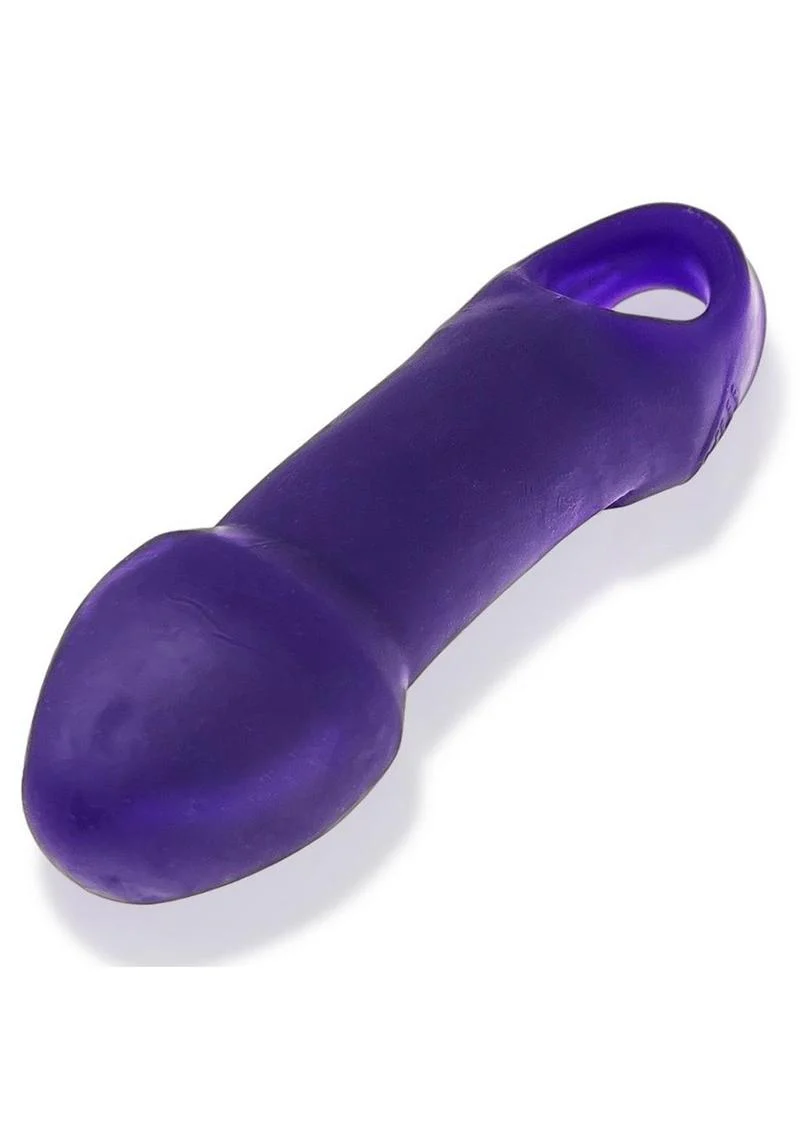 Hunkyjunk Double Thruster Double Penetrator Sling - Plum Ice Purple - Image 4