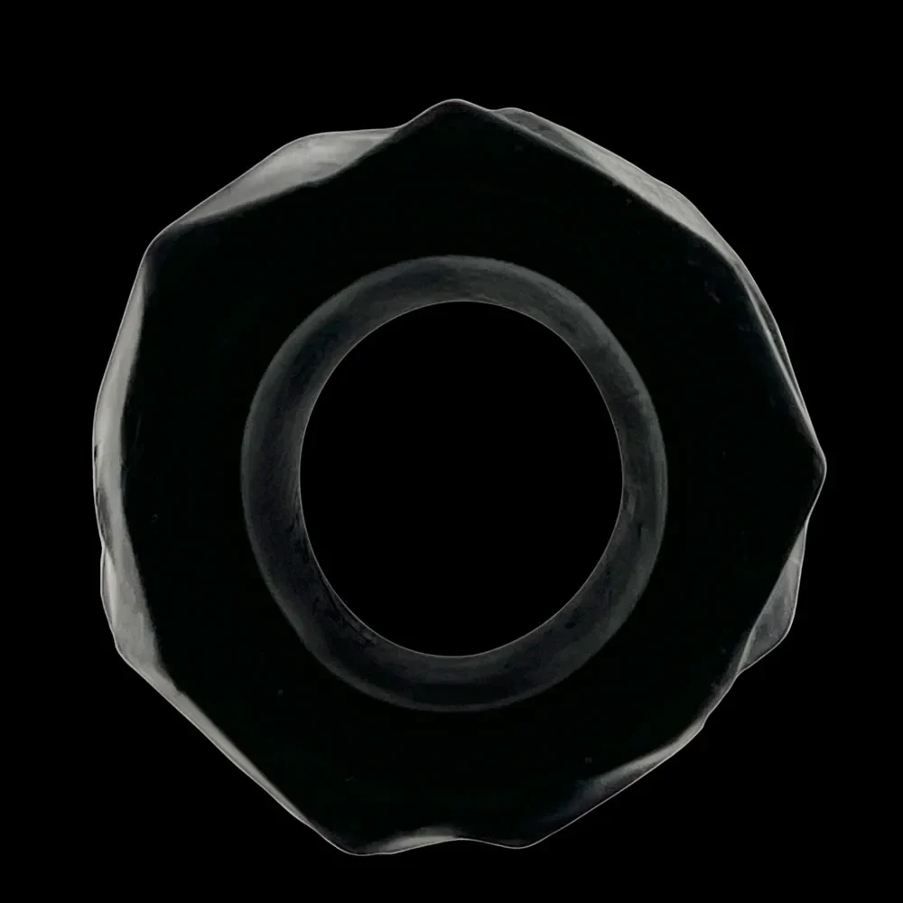 Hunkyjunk Fractal Tactile Ballstretcher - Tar Ice Black - Image 5