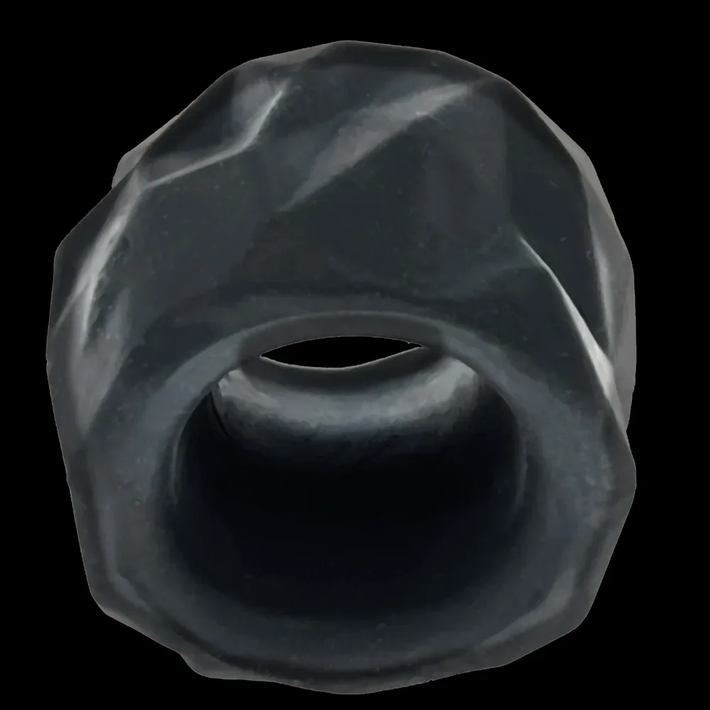 Hunkyjunk Fractal Tactile Ballstretcher - Tar Ice Black - Image 8