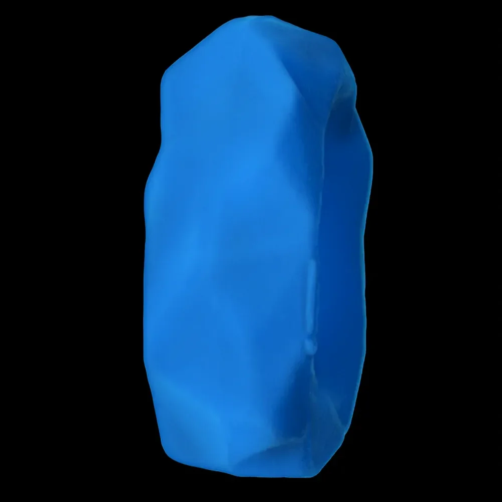 Hunkyjunk Fractal Tactile Cockring - Teal Ice - Image 6