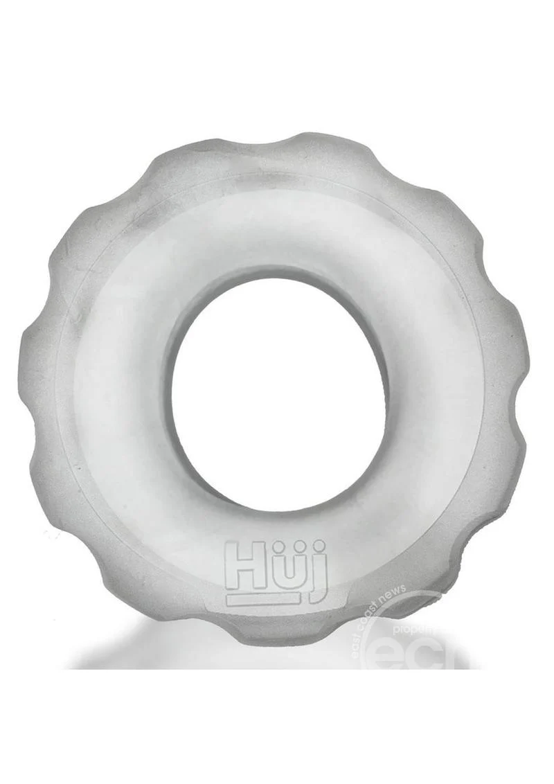 Hunkyjunk HUJ Cockrings (3 Pack) - Clear Ice - Image 3